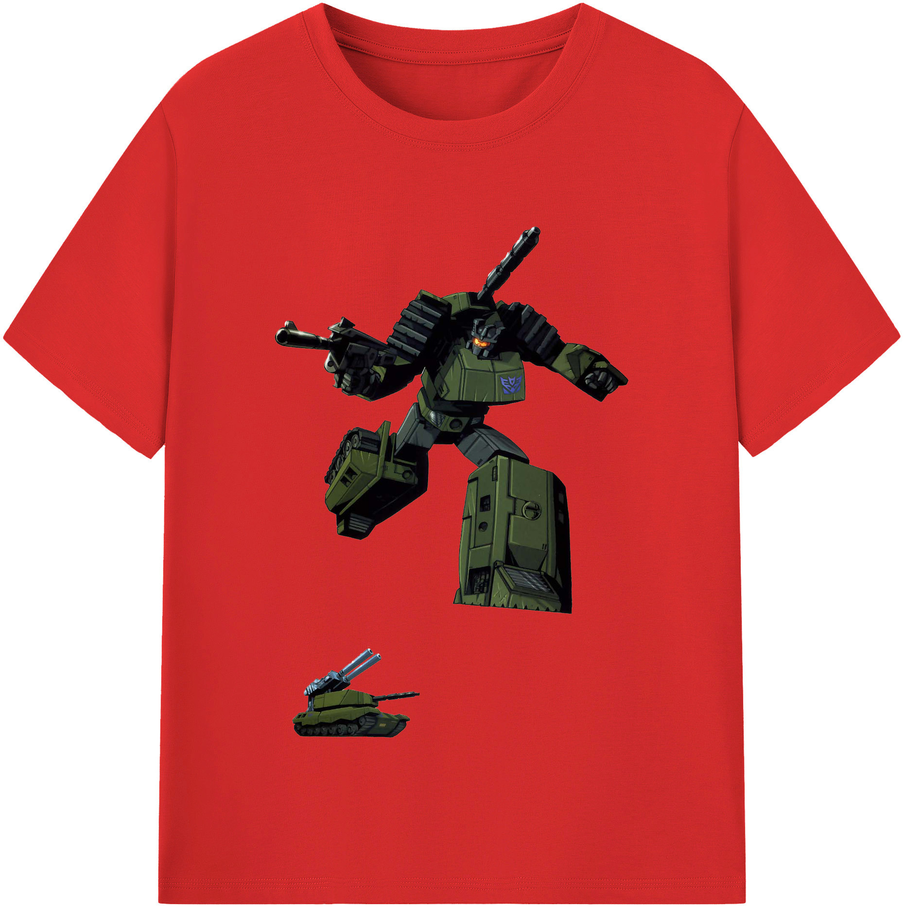 （画像用）  綿100％半袖Tシャツ（フロントプリント）