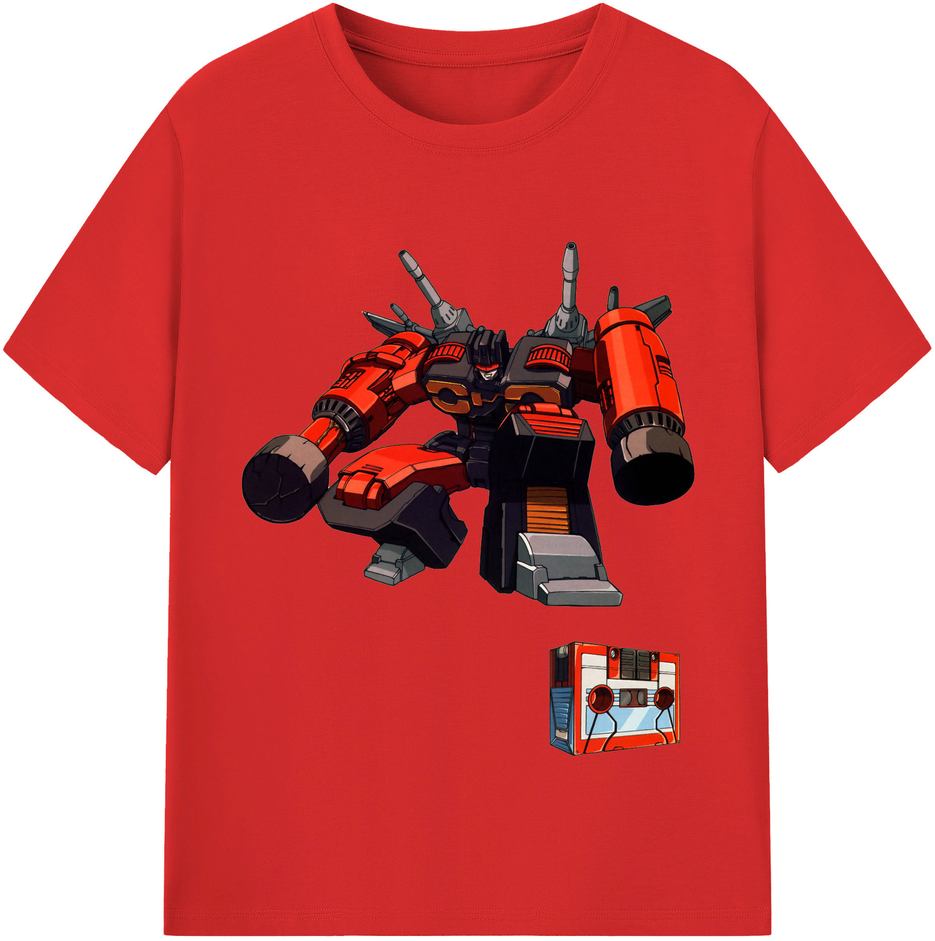 （画像用）  綿100％半袖Tシャツ（フロントプリント）