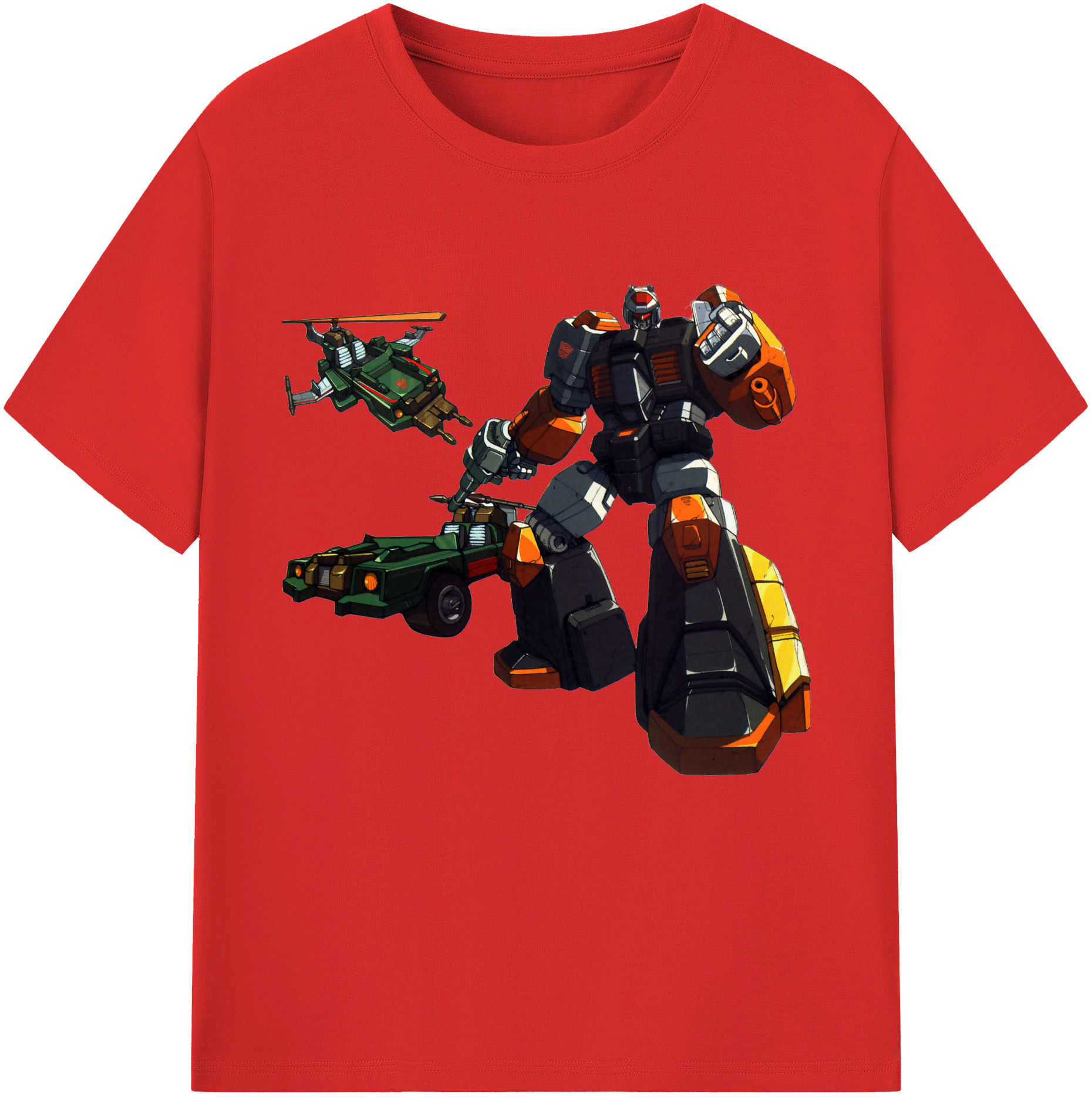 （画像用）  綿100％半袖Tシャツ（フロントプリント）