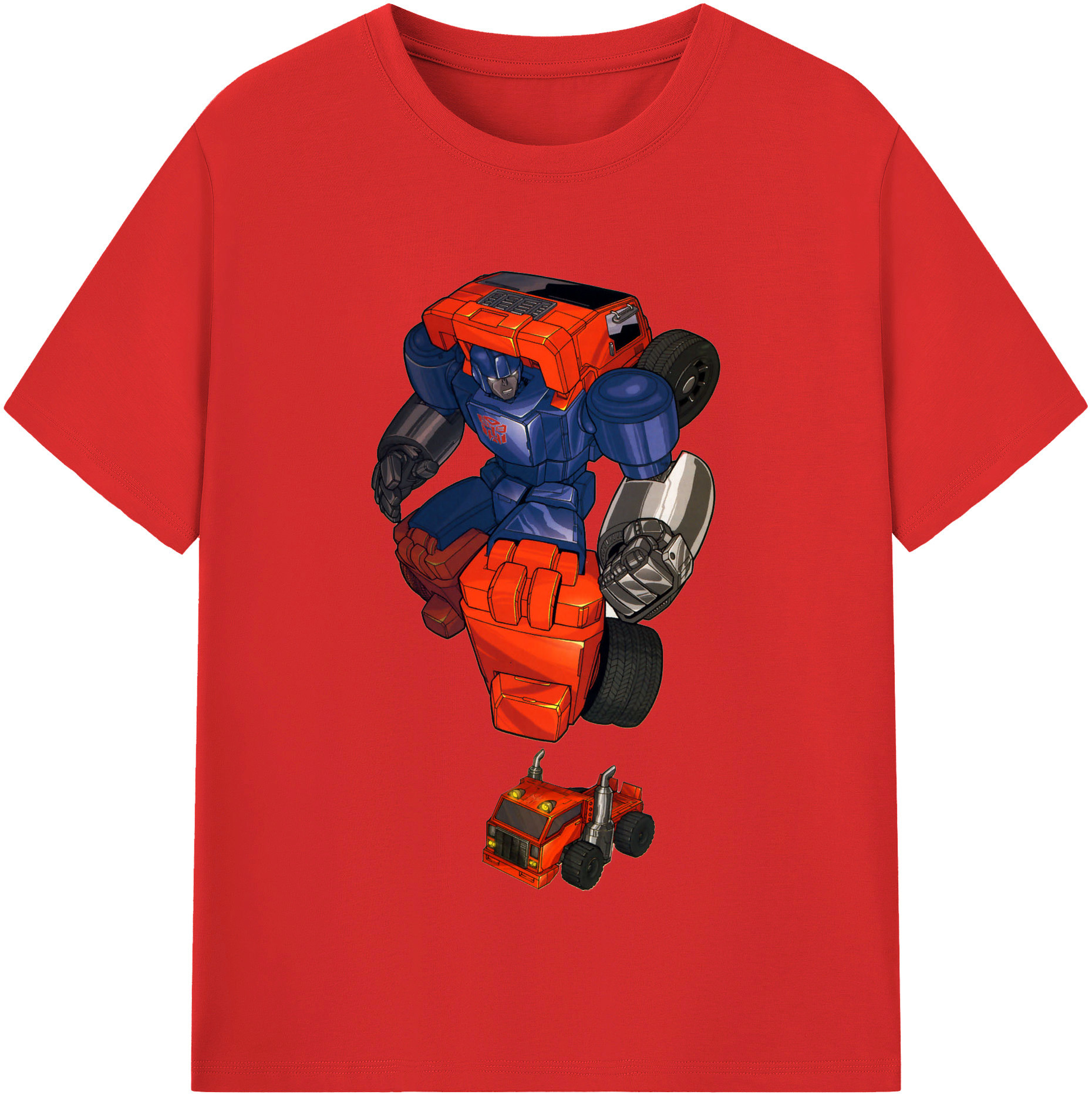 （画像用）  綿100％半袖Tシャツ（フロントプリント）
