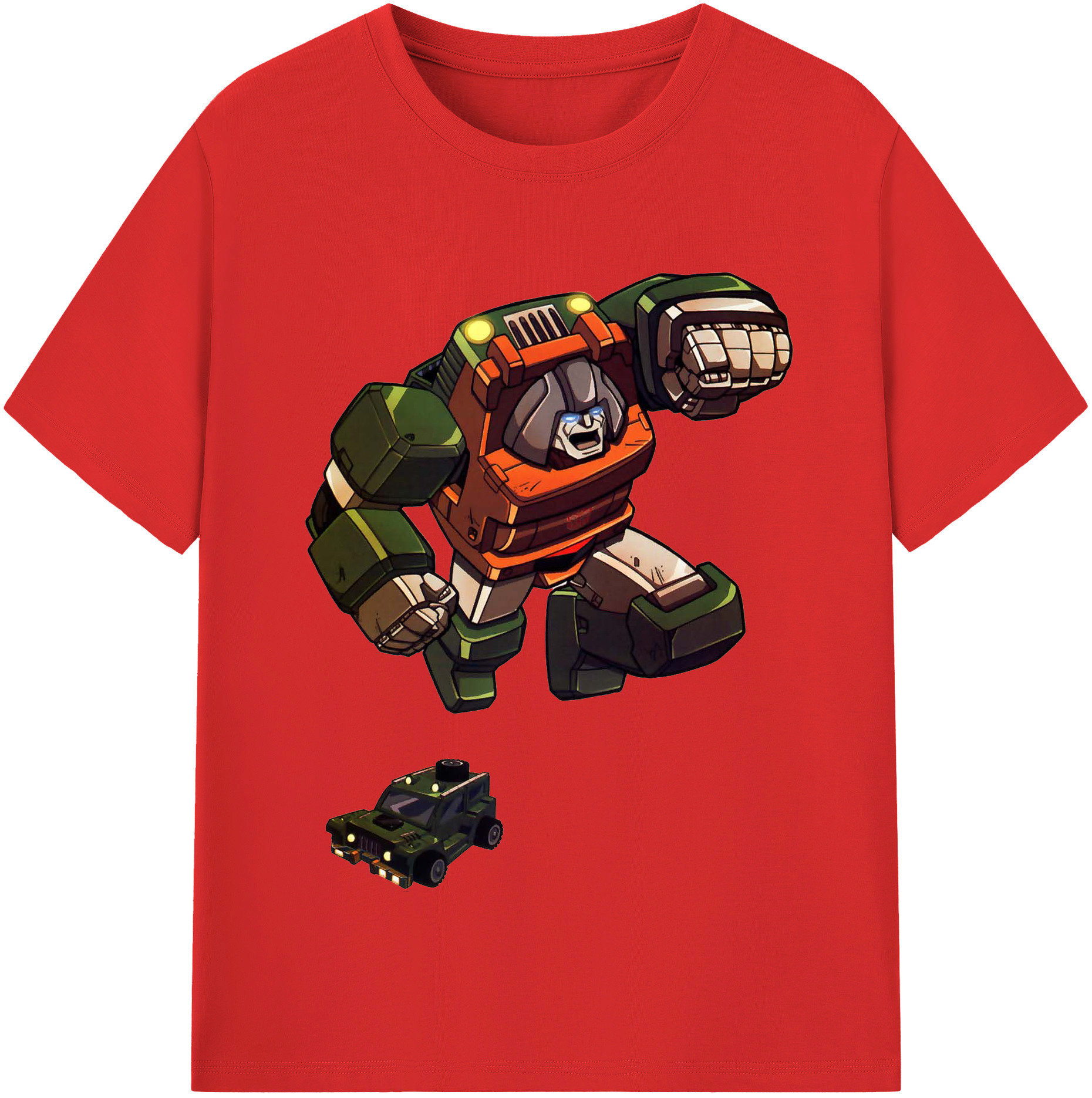 （画像用）  綿100％半袖Tシャツ（フロントプリント）