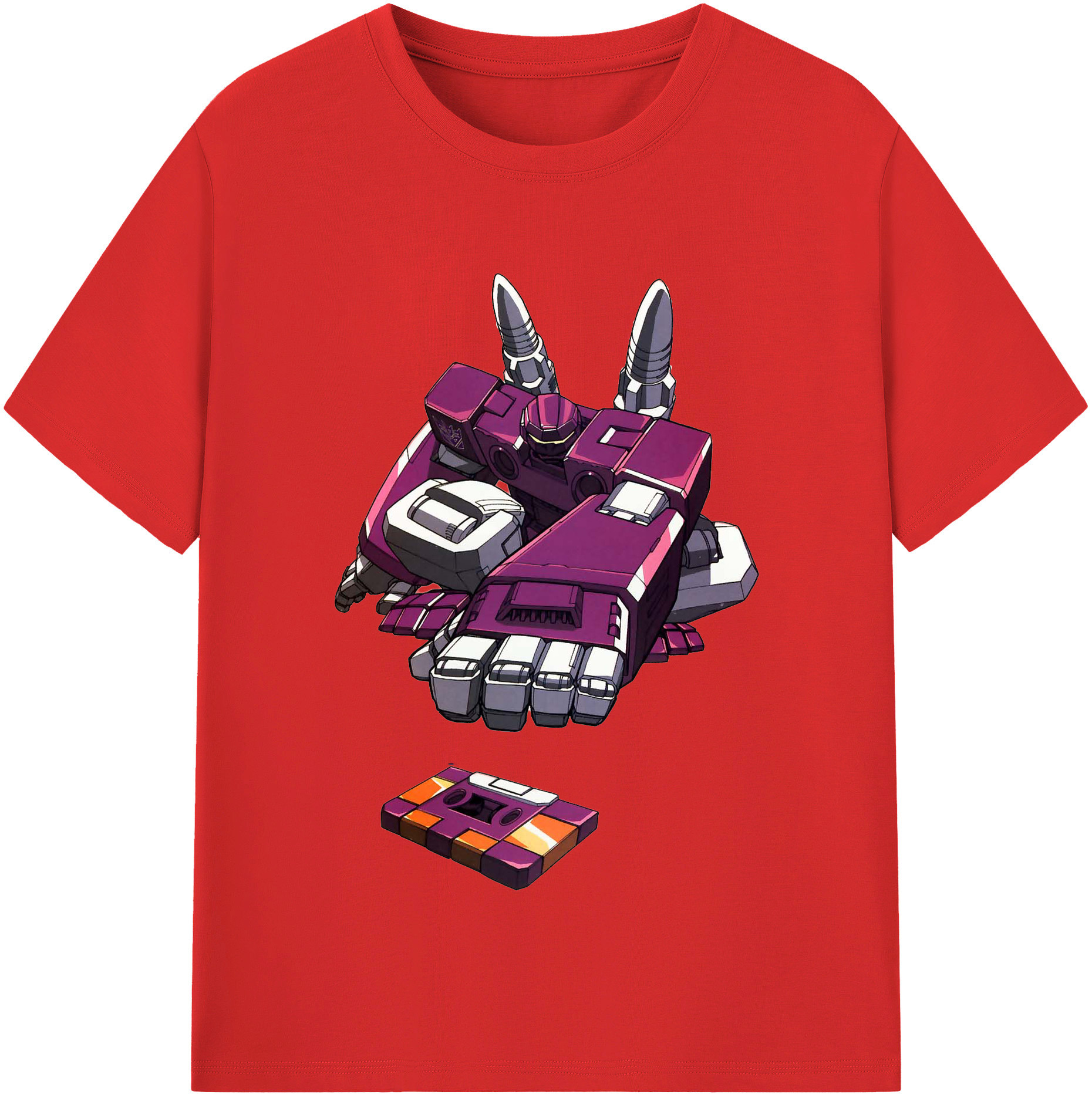 （画像用）  綿100％半袖Tシャツ（フロントプリント）