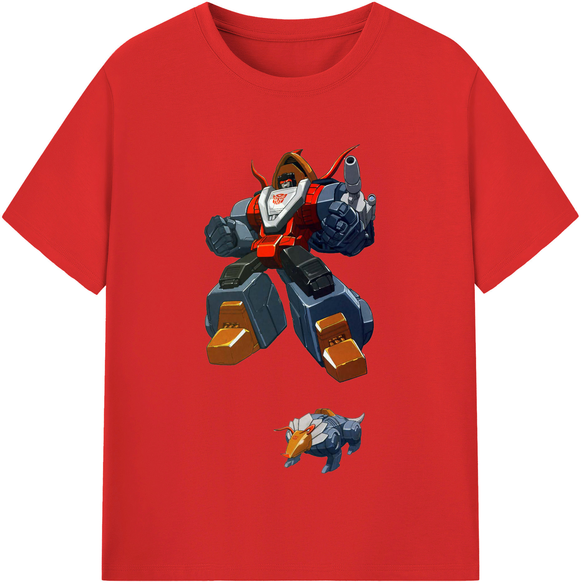 （画像用）  綿100％半袖Tシャツ（フロントプリント）