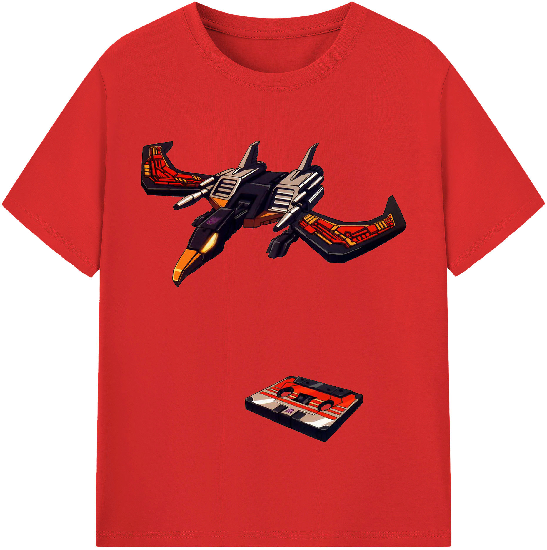 （画像用）  綿100％半袖Tシャツ（フロントプリント）