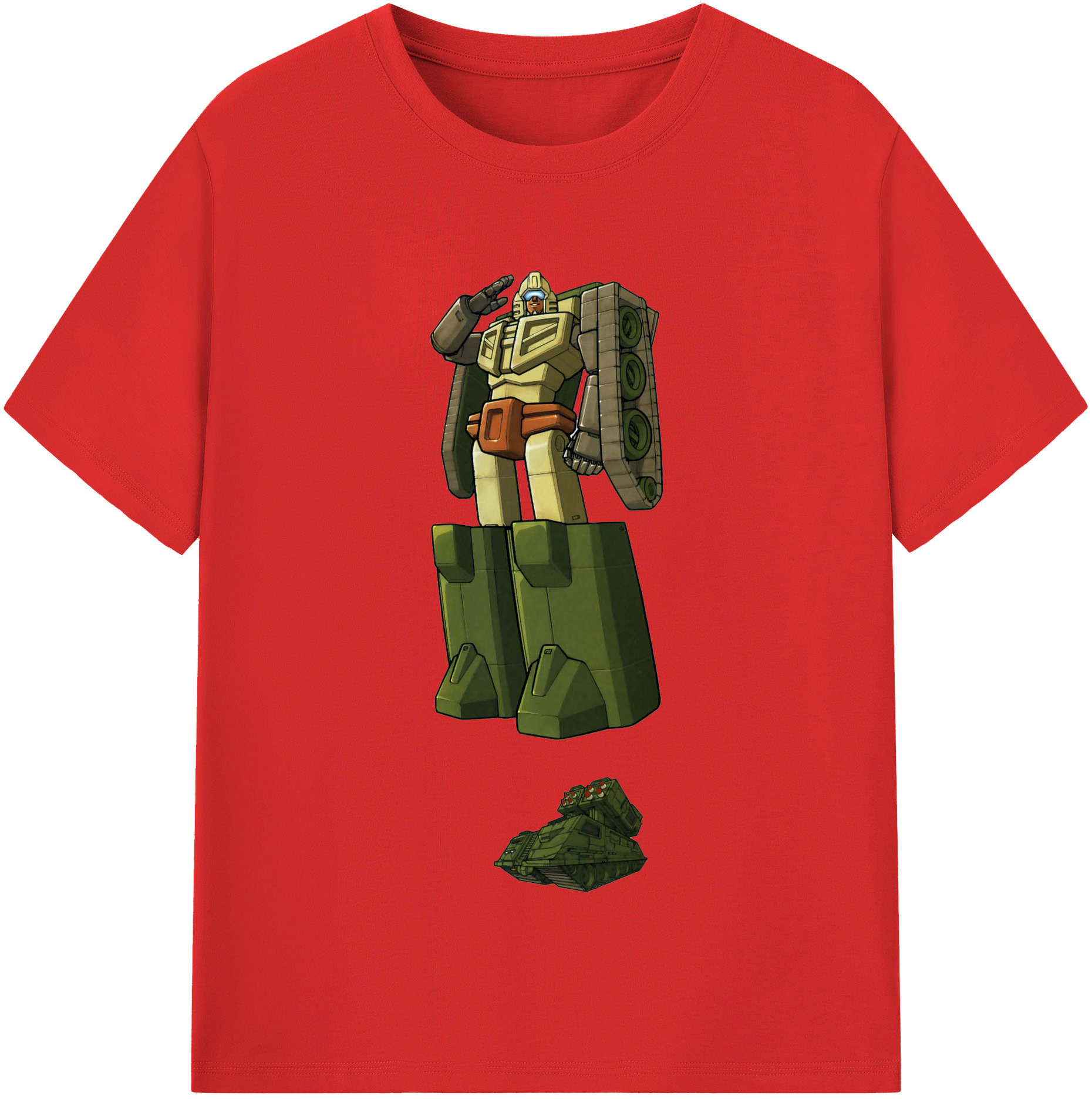 （画像用）  綿100％半袖Tシャツ（フロントプリント）