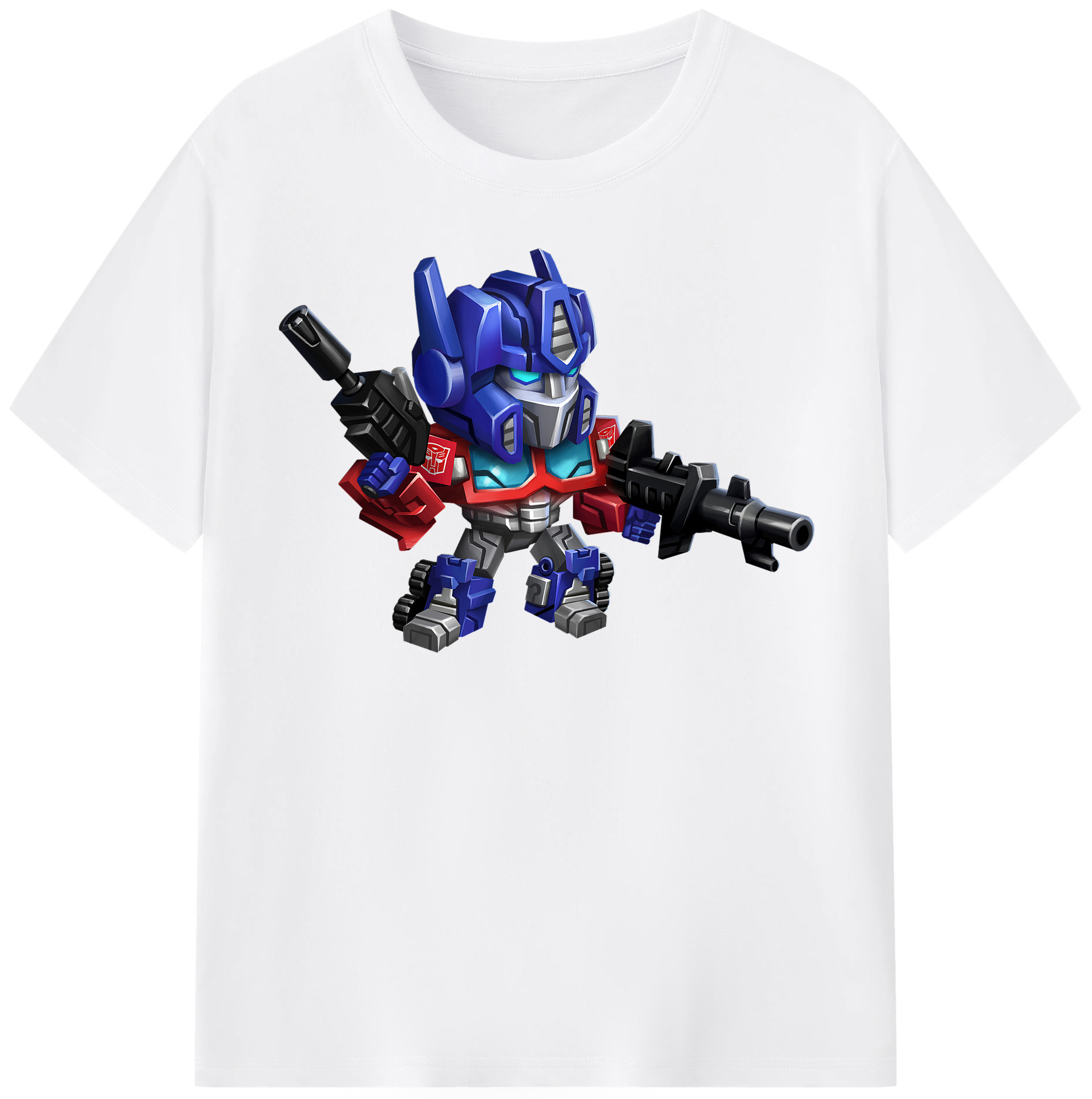 （画像用）  綿100％半袖Tシャツ（フロントプリント）
