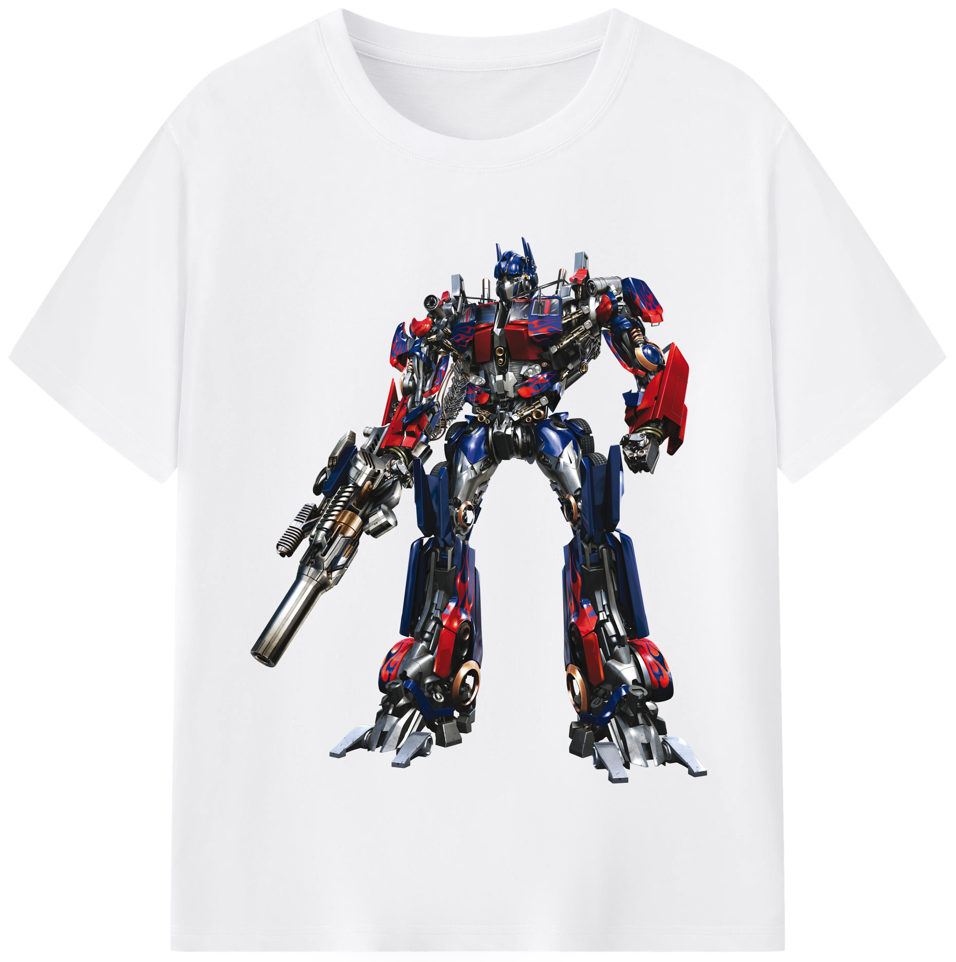 （画像用）  綿100％半袖Tシャツ（フロントプリント）
