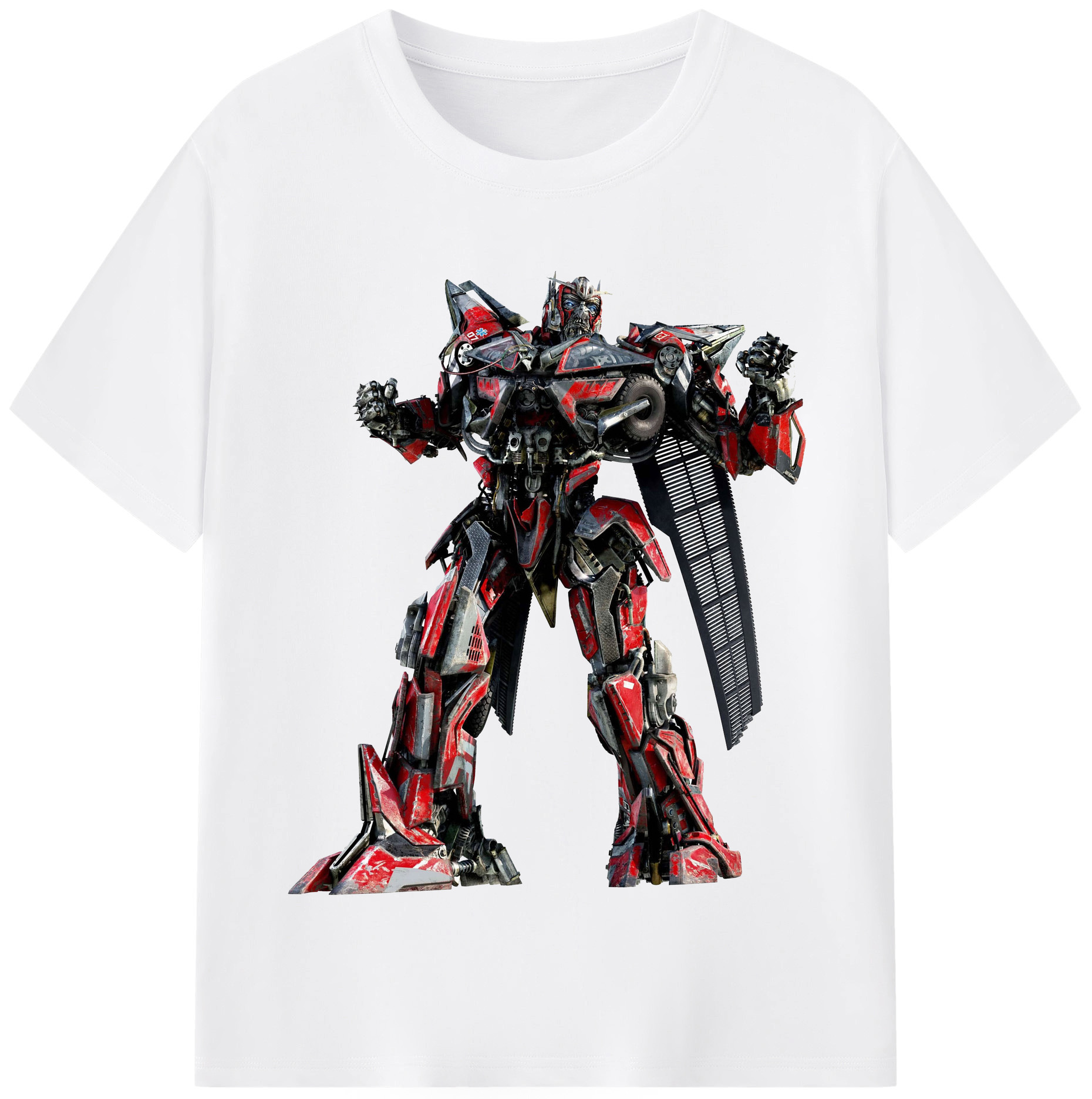 （画像用）  綿100％半袖Tシャツ（フロントプリント）