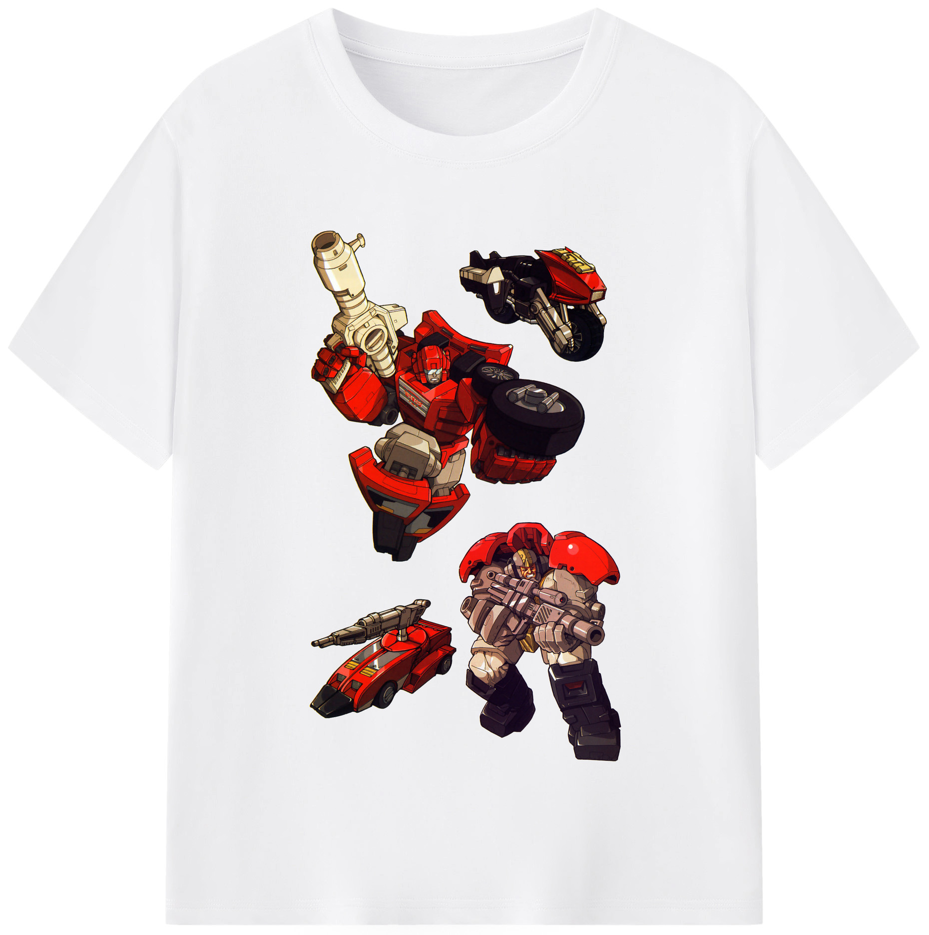 （画像用）  綿100％半袖Tシャツ（フロントプリント）