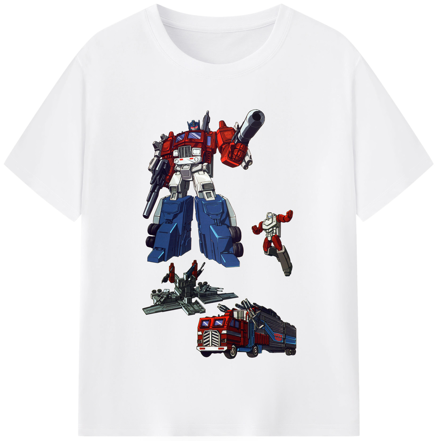 （画像用）  綿100％半袖Tシャツ（フロントプリント）