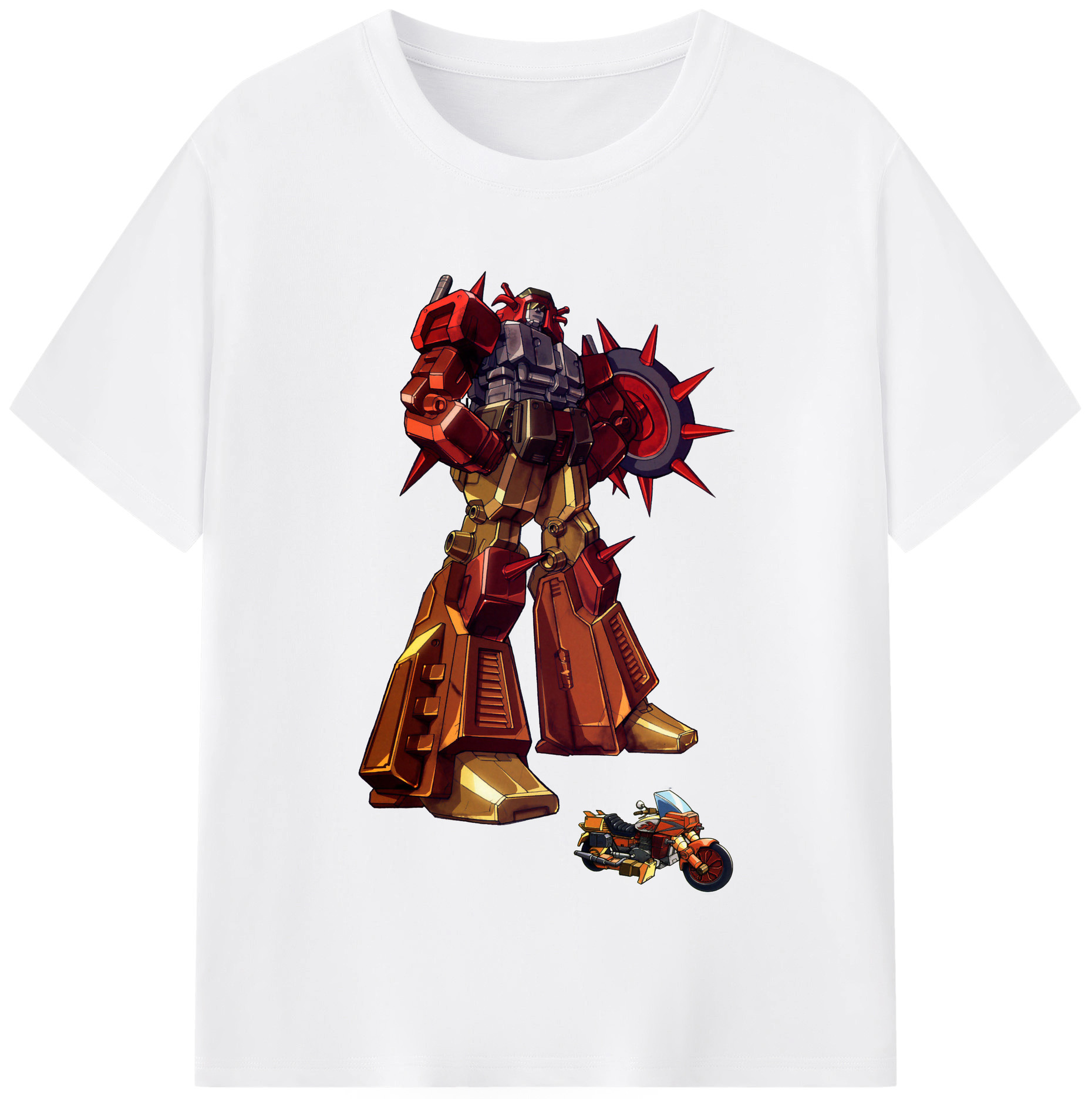 （画像用）  綿100％半袖Tシャツ（フロントプリント）