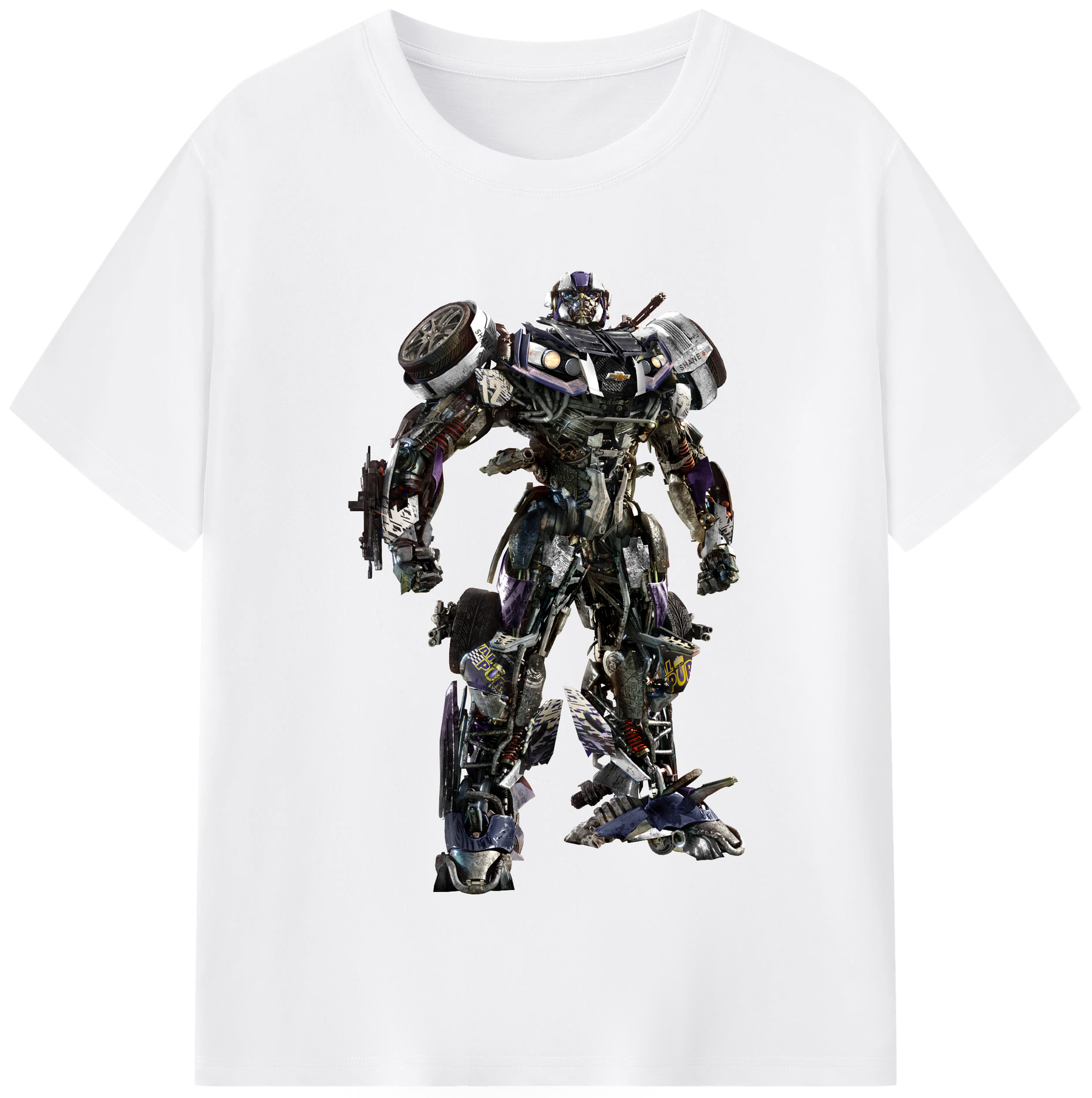 （画像用）  綿100％半袖Tシャツ（フロントプリント）