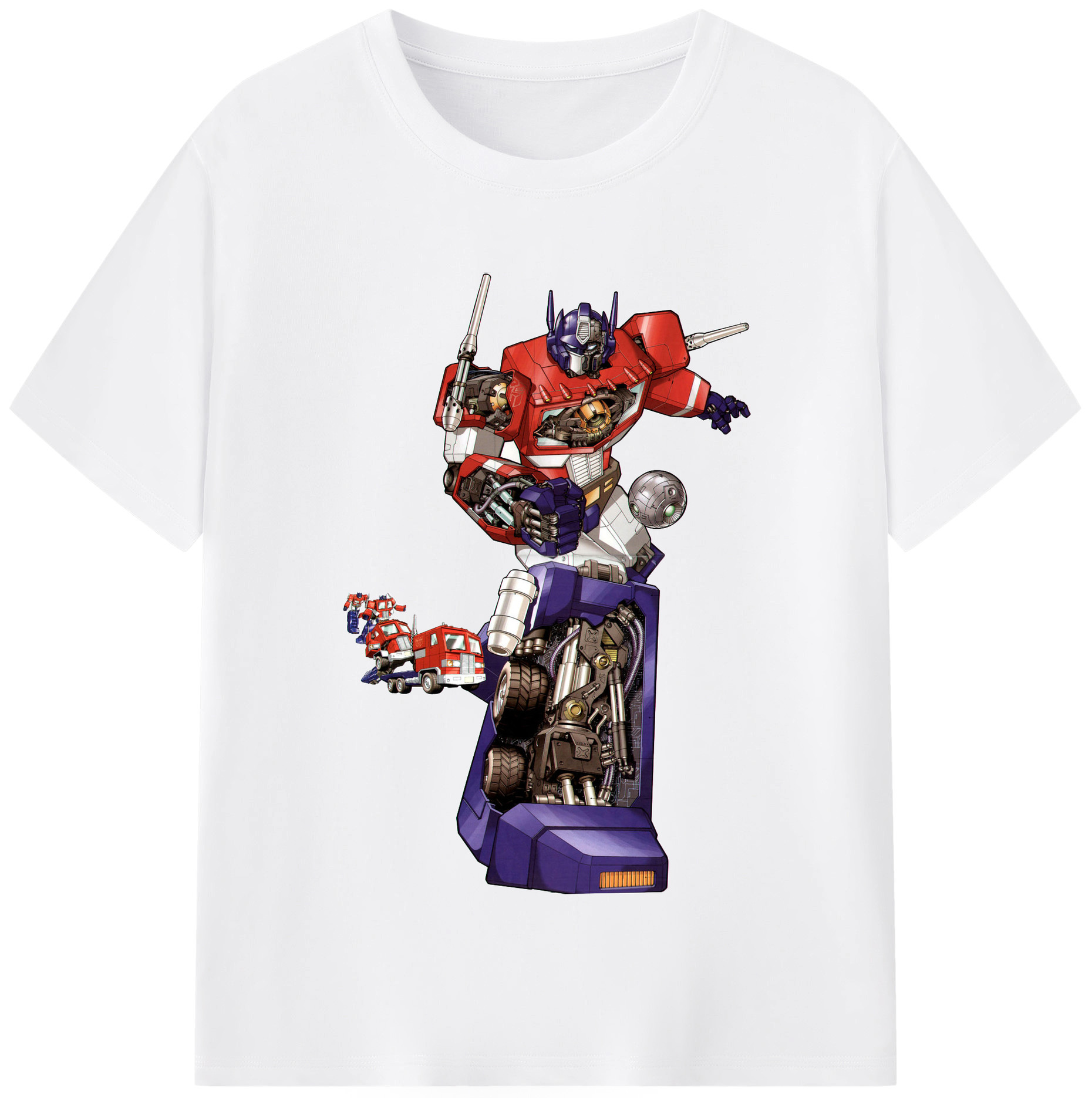 （画像用）  綿100％半袖Tシャツ（フロントプリント）