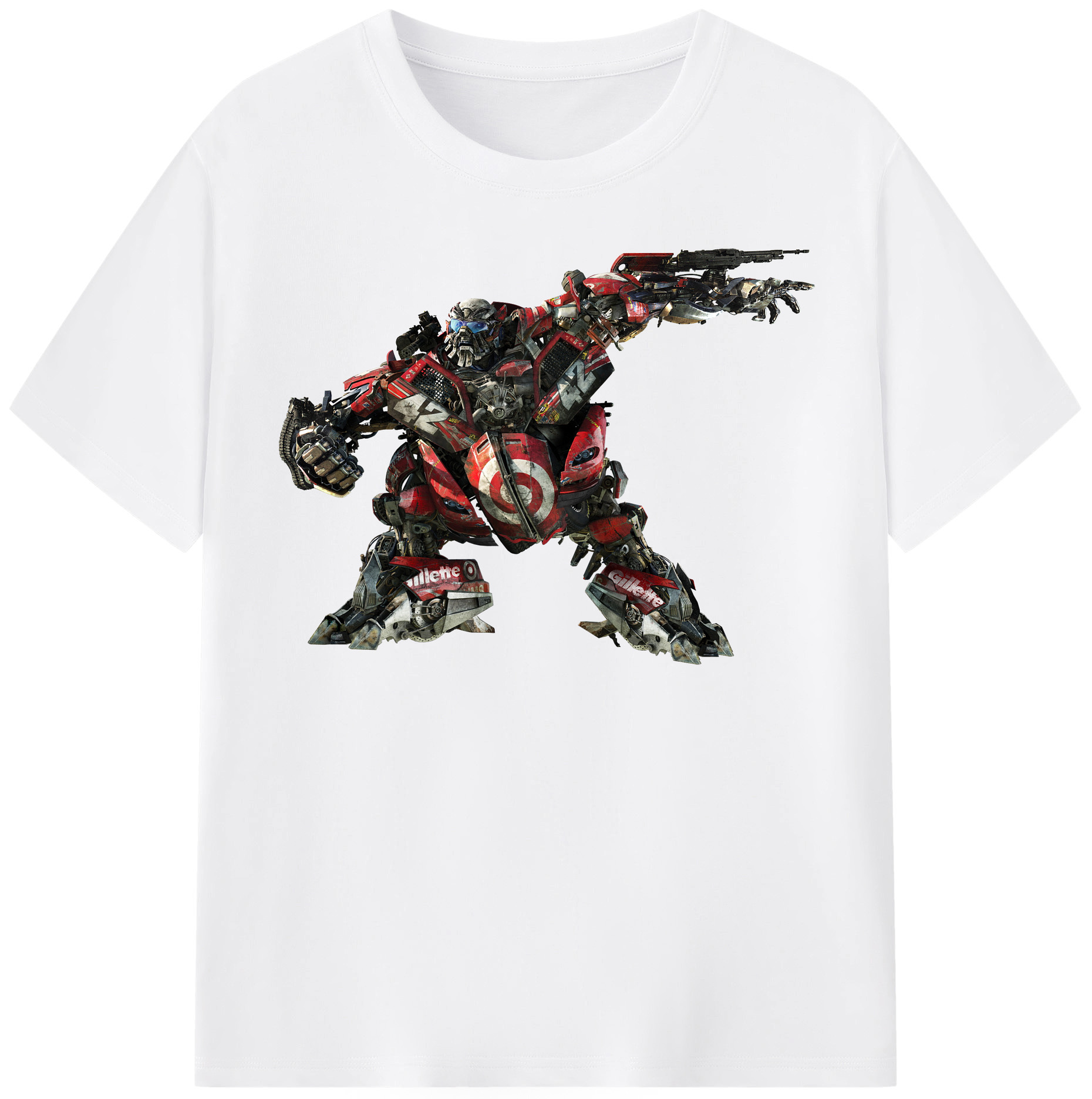 （画像用）  綿100％半袖Tシャツ（フロントプリント）