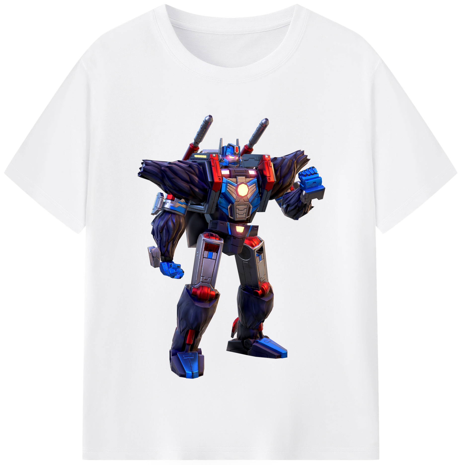 （画像用）  綿100％半袖Tシャツ（フロントプリント）