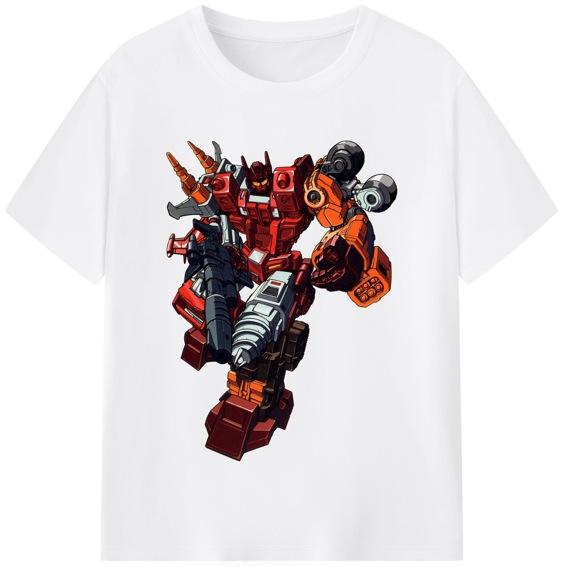 （画像用）  綿100％半袖Tシャツ（フロントプリント）