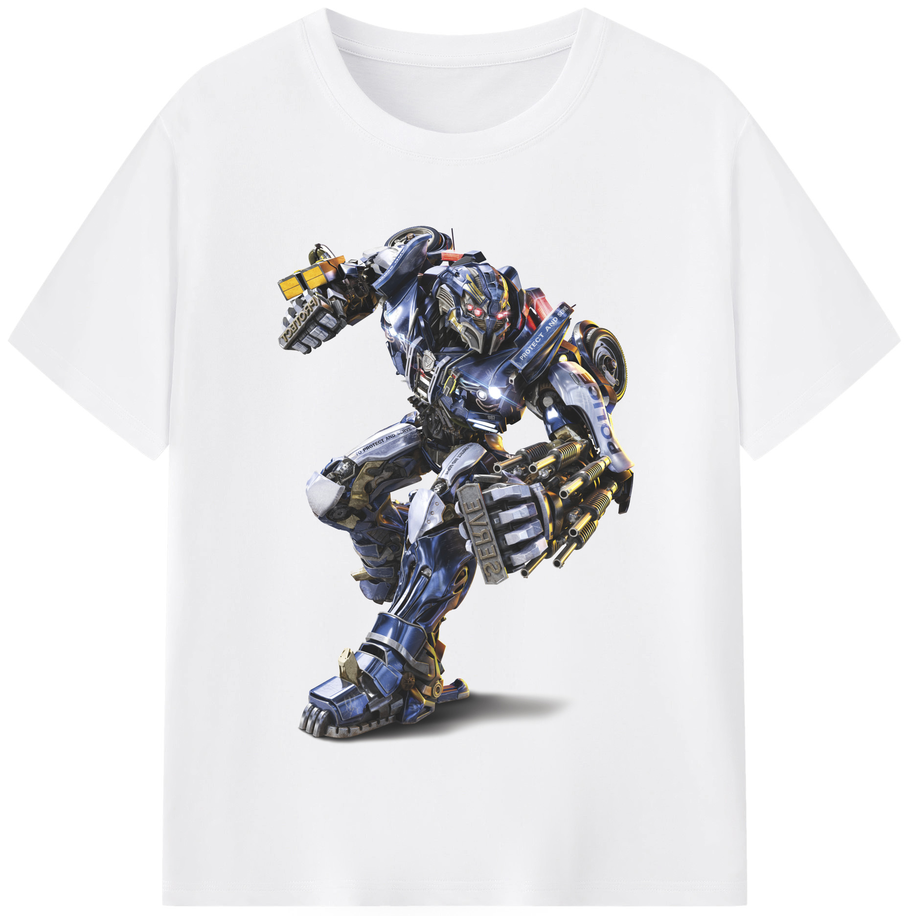 （画像用）  綿100％半袖Tシャツ（フロントプリント）