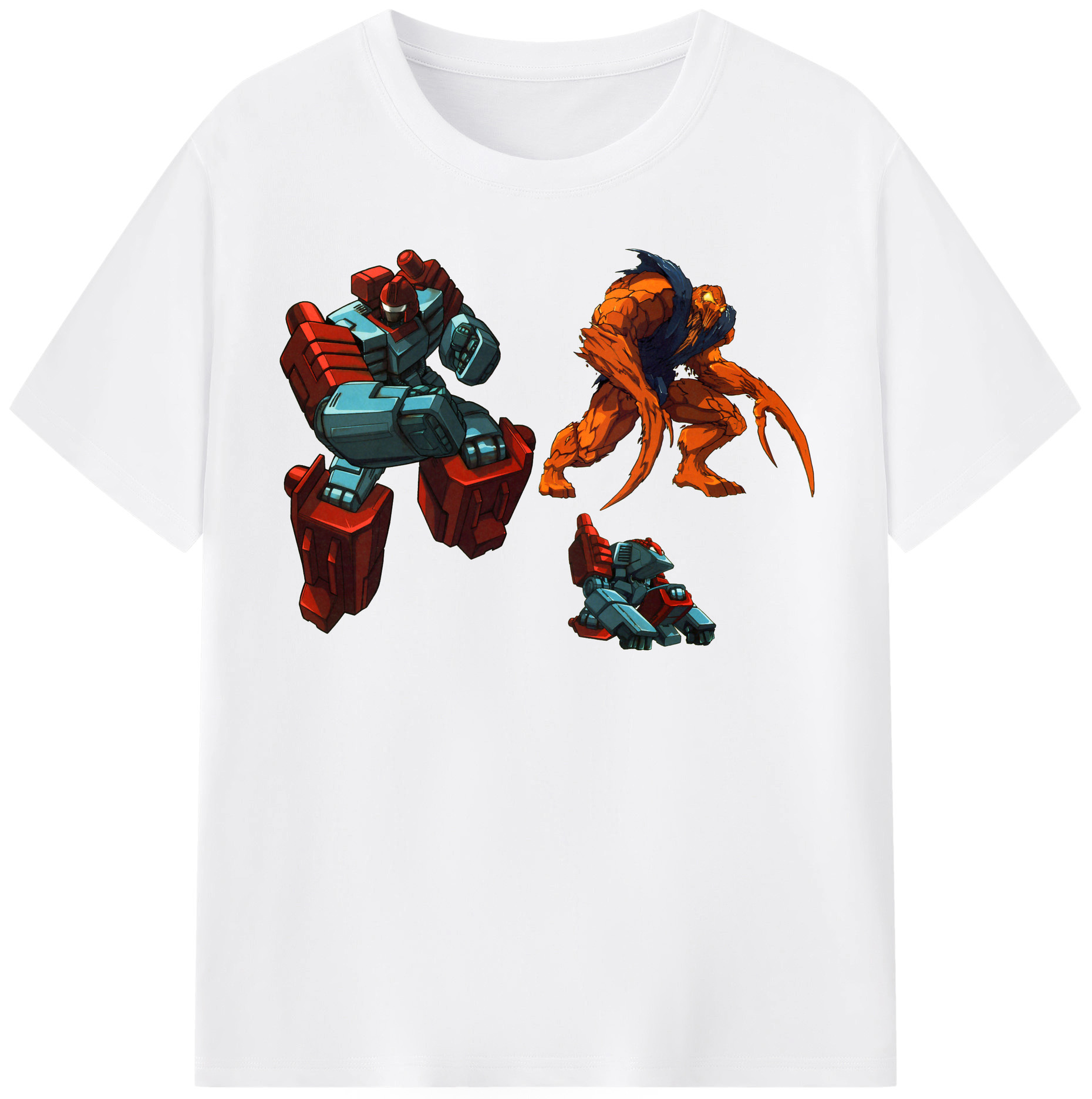 （画像用）  綿100％半袖Tシャツ（フロントプリント）