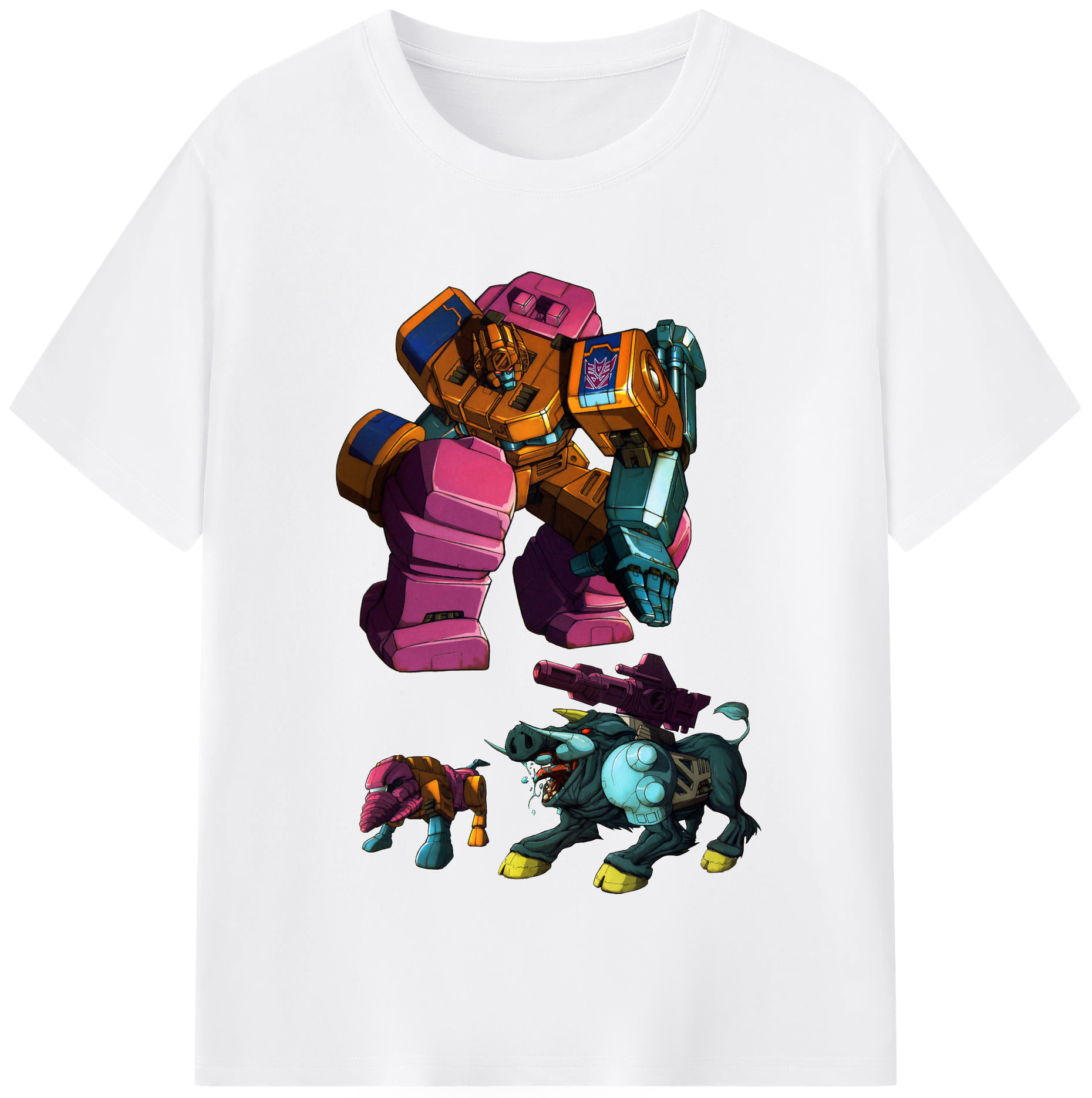 （画像用）  綿100％半袖Tシャツ（フロントプリント）