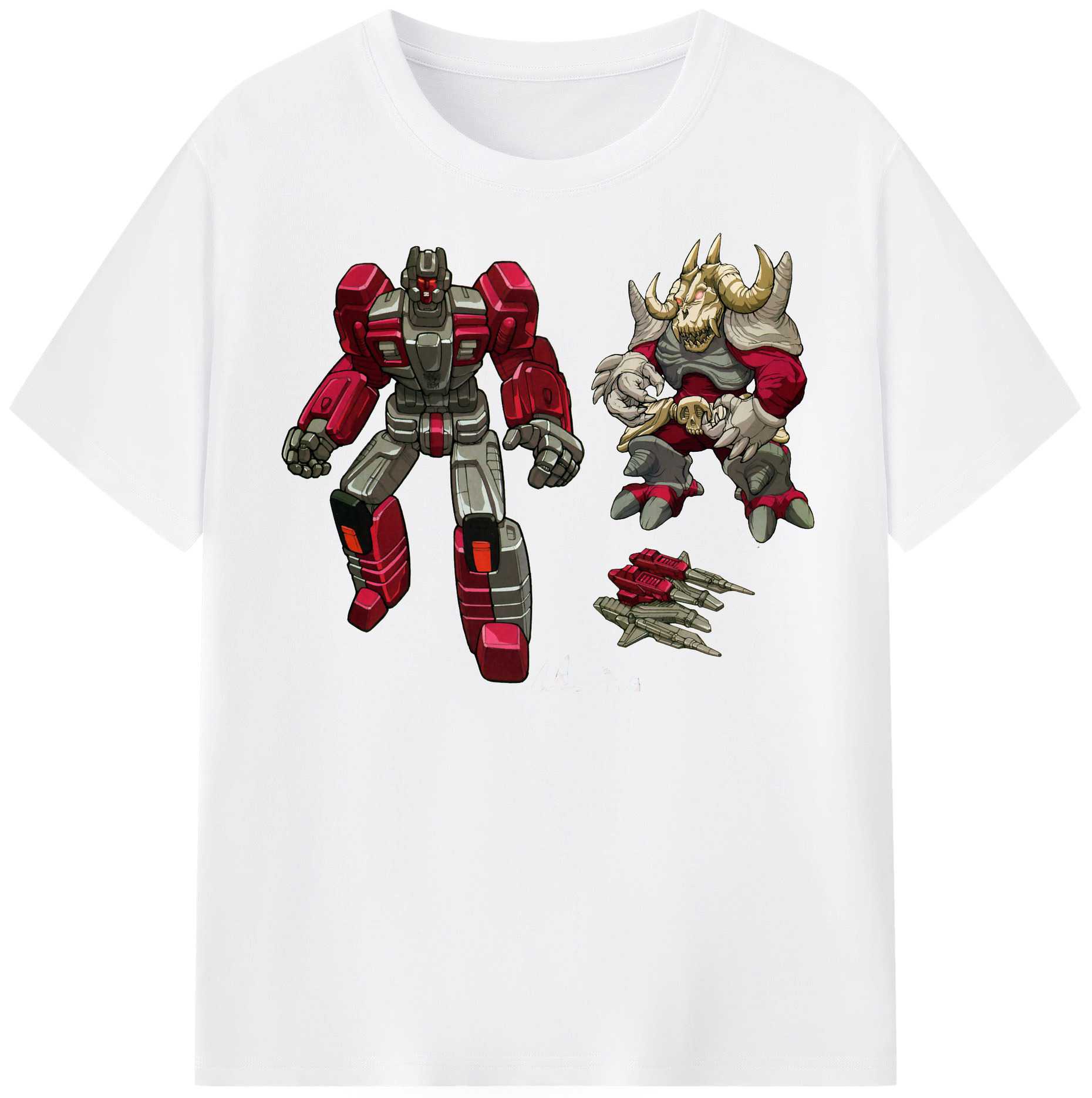 （画像用）  綿100％半袖Tシャツ（フロントプリント）