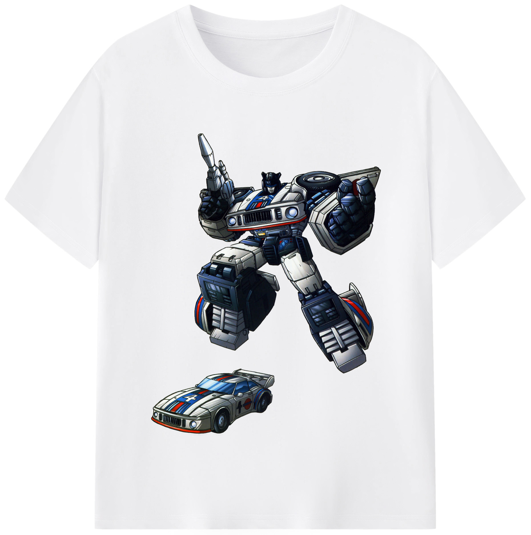 （画像用）  綿100％半袖Tシャツ（フロントプリント）