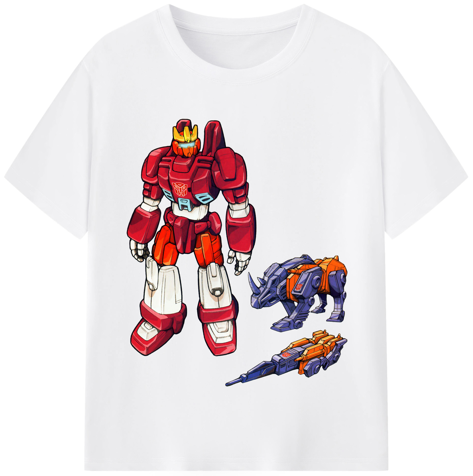 （画像用）  綿100％半袖Tシャツ（フロントプリント）