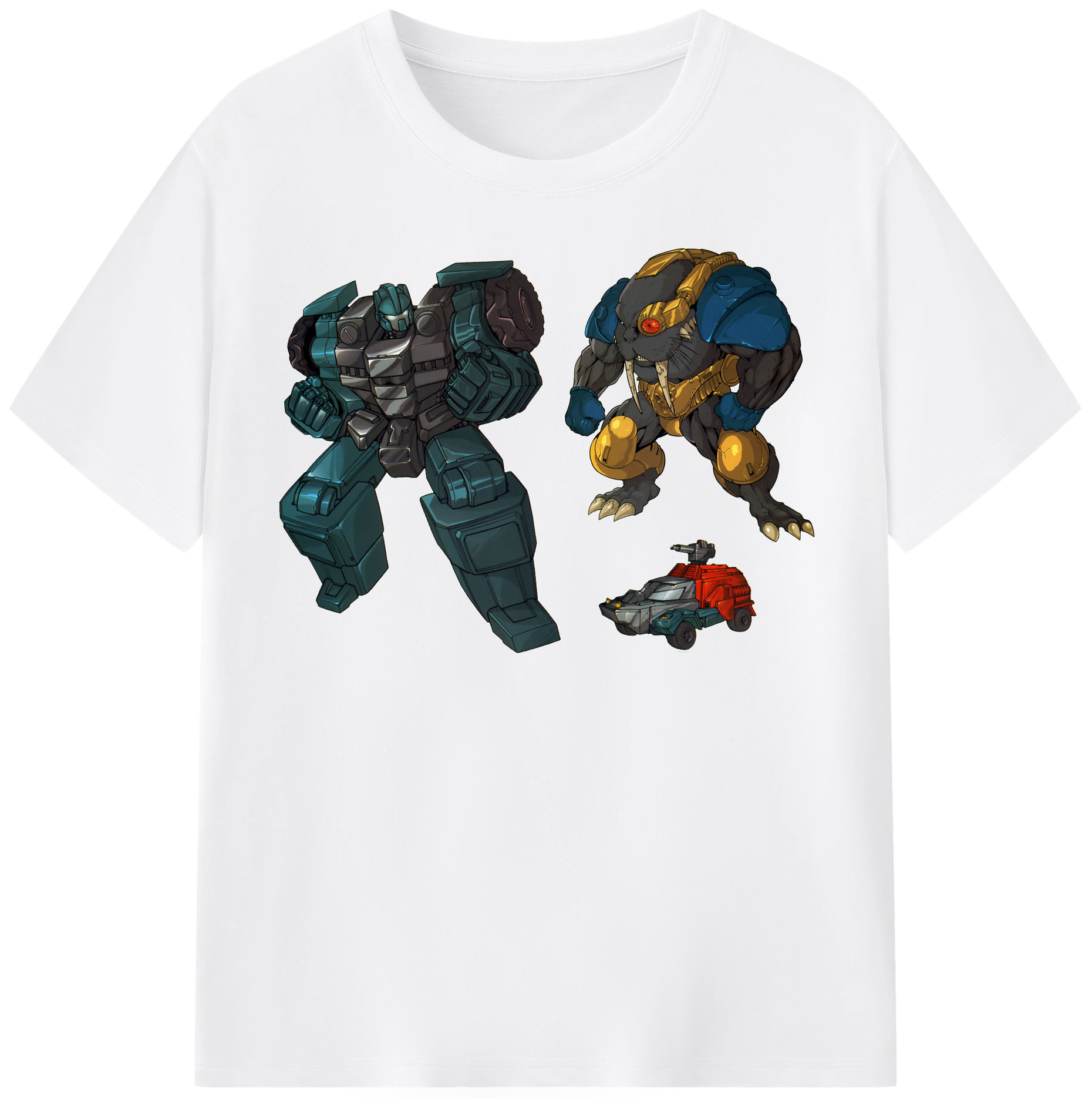 （画像用）  綿100％半袖Tシャツ（フロントプリント）