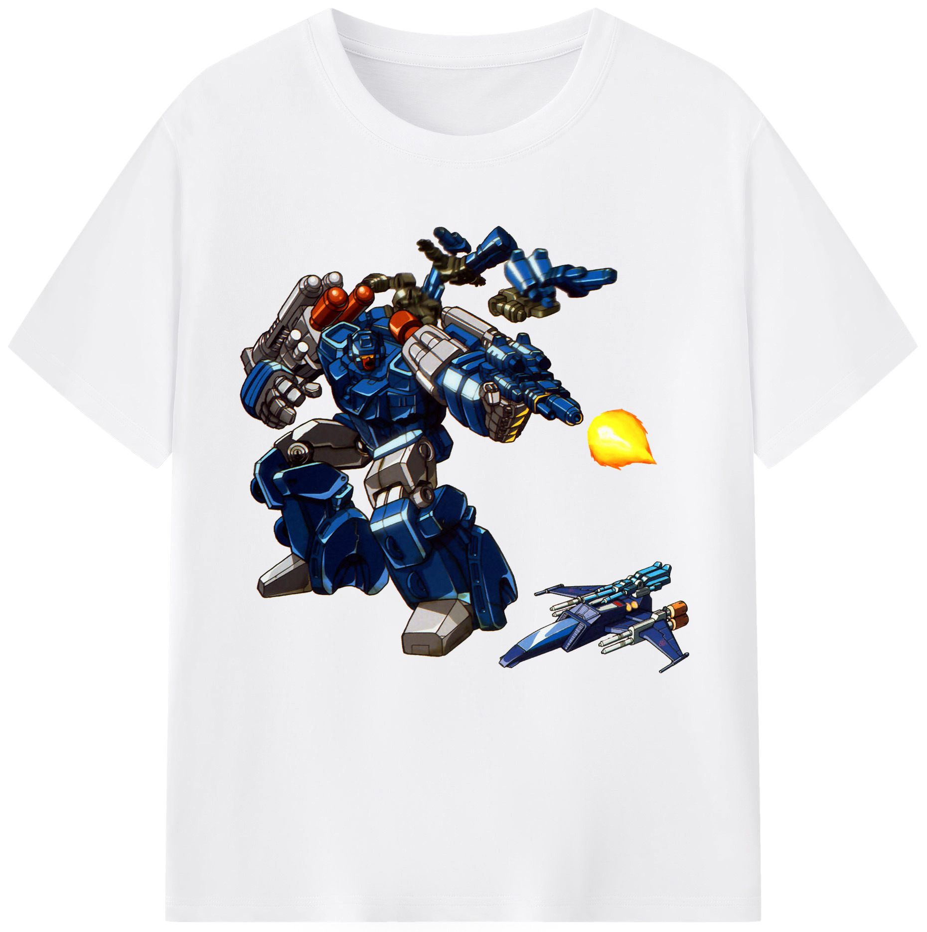 （画像用）  綿100％半袖Tシャツ（フロントプリント）