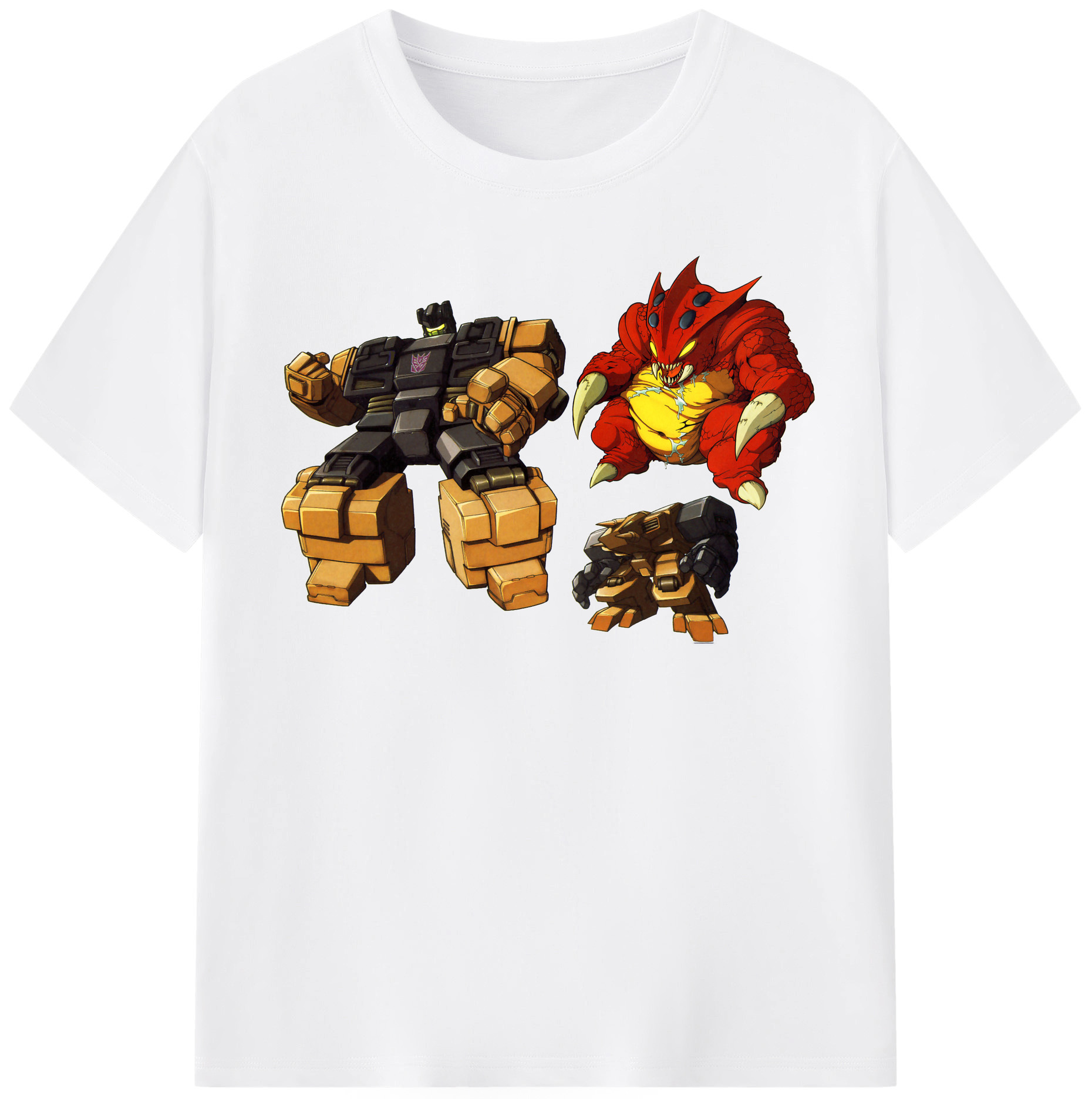 （画像用）  綿100％半袖Tシャツ（フロントプリント）