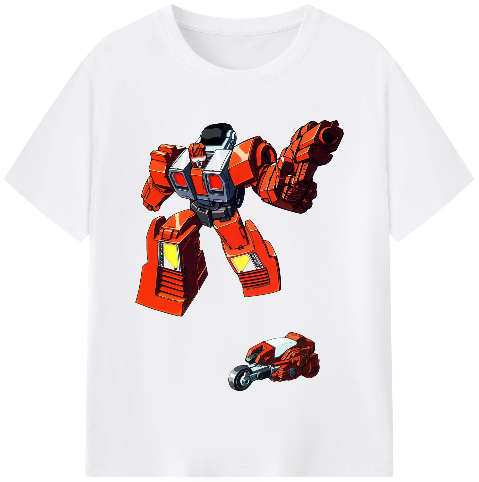 （画像用）  綿100％半袖Tシャツ（フロントプリント）