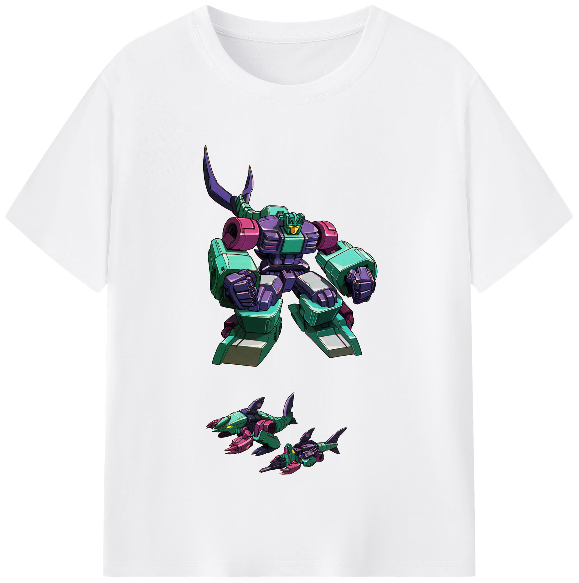 （画像用）  綿100％半袖Tシャツ（フロントプリント）