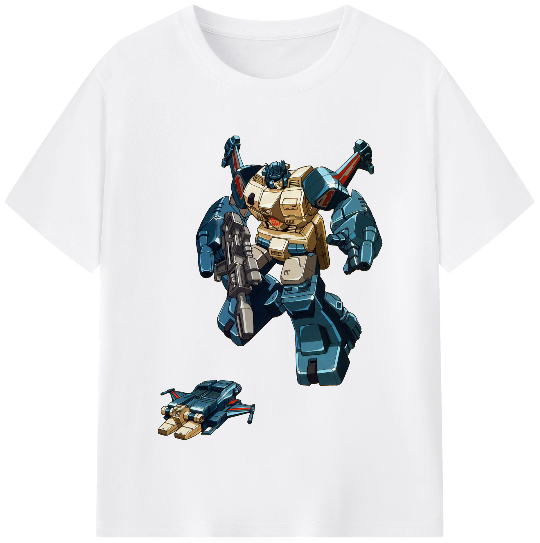 （画像用）  綿100％半袖Tシャツ（フロントプリント）