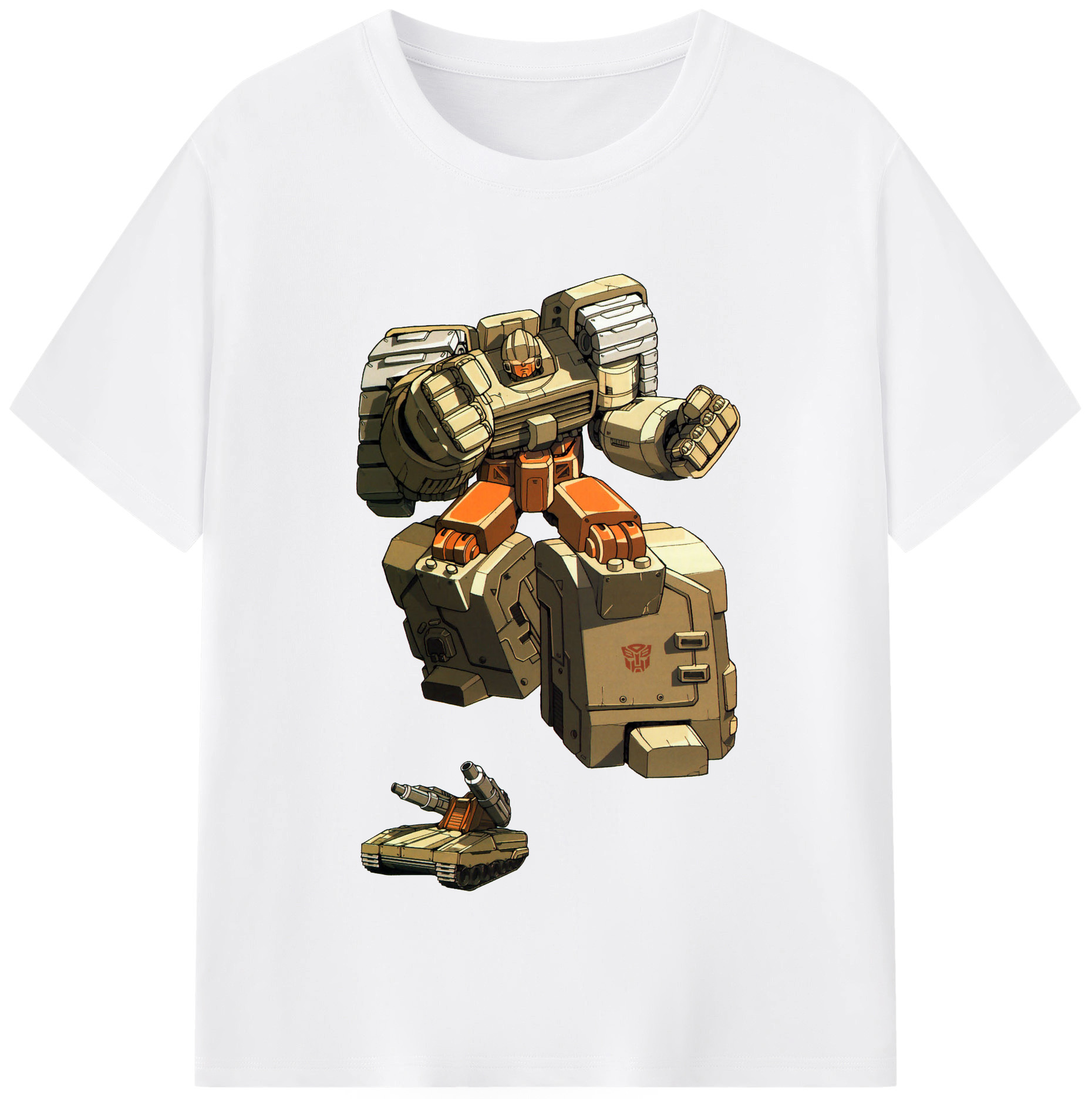 （画像用）  綿100％半袖Tシャツ（フロントプリント）