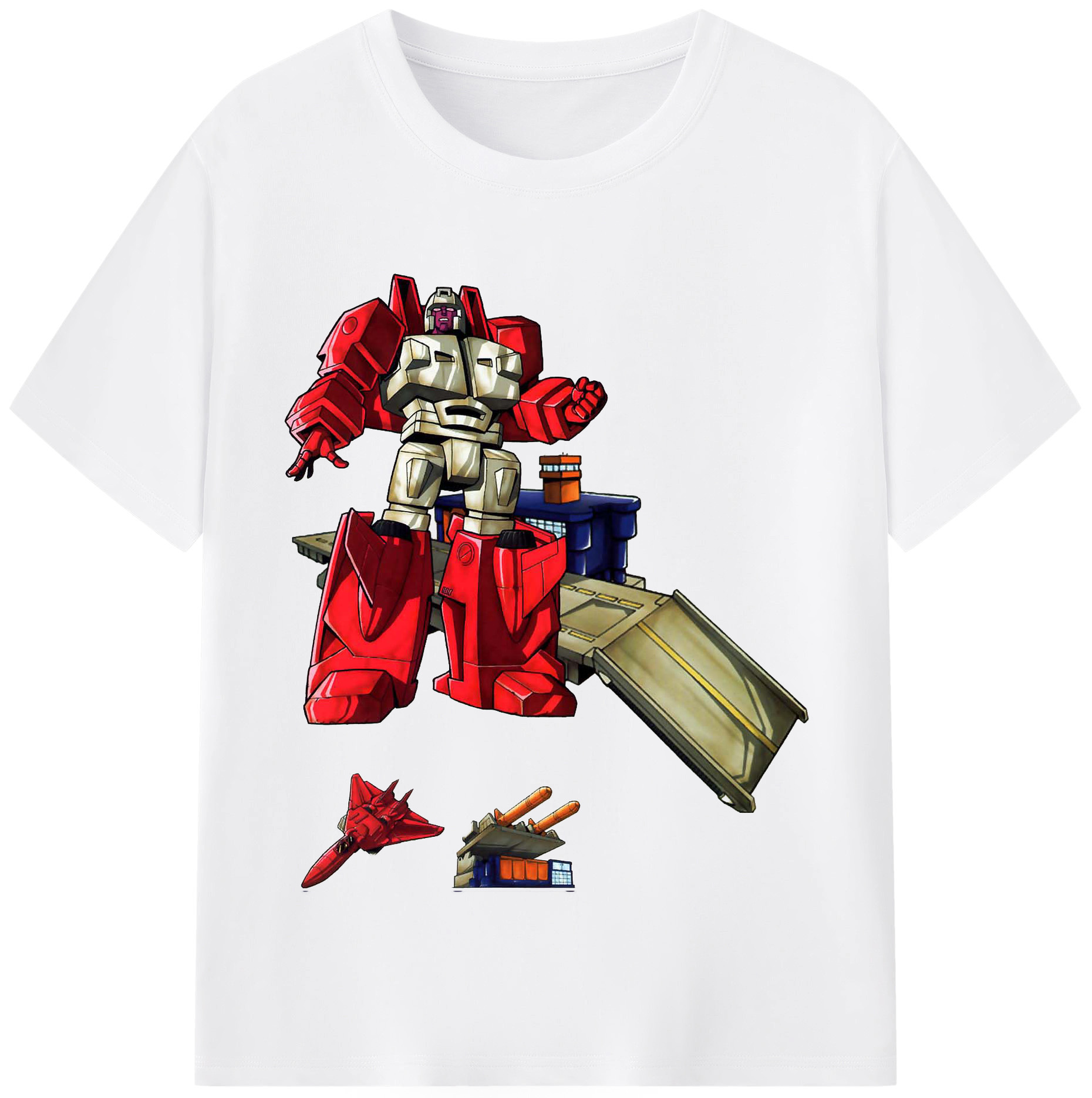 （画像用）  綿100％半袖Tシャツ（フロントプリント）
