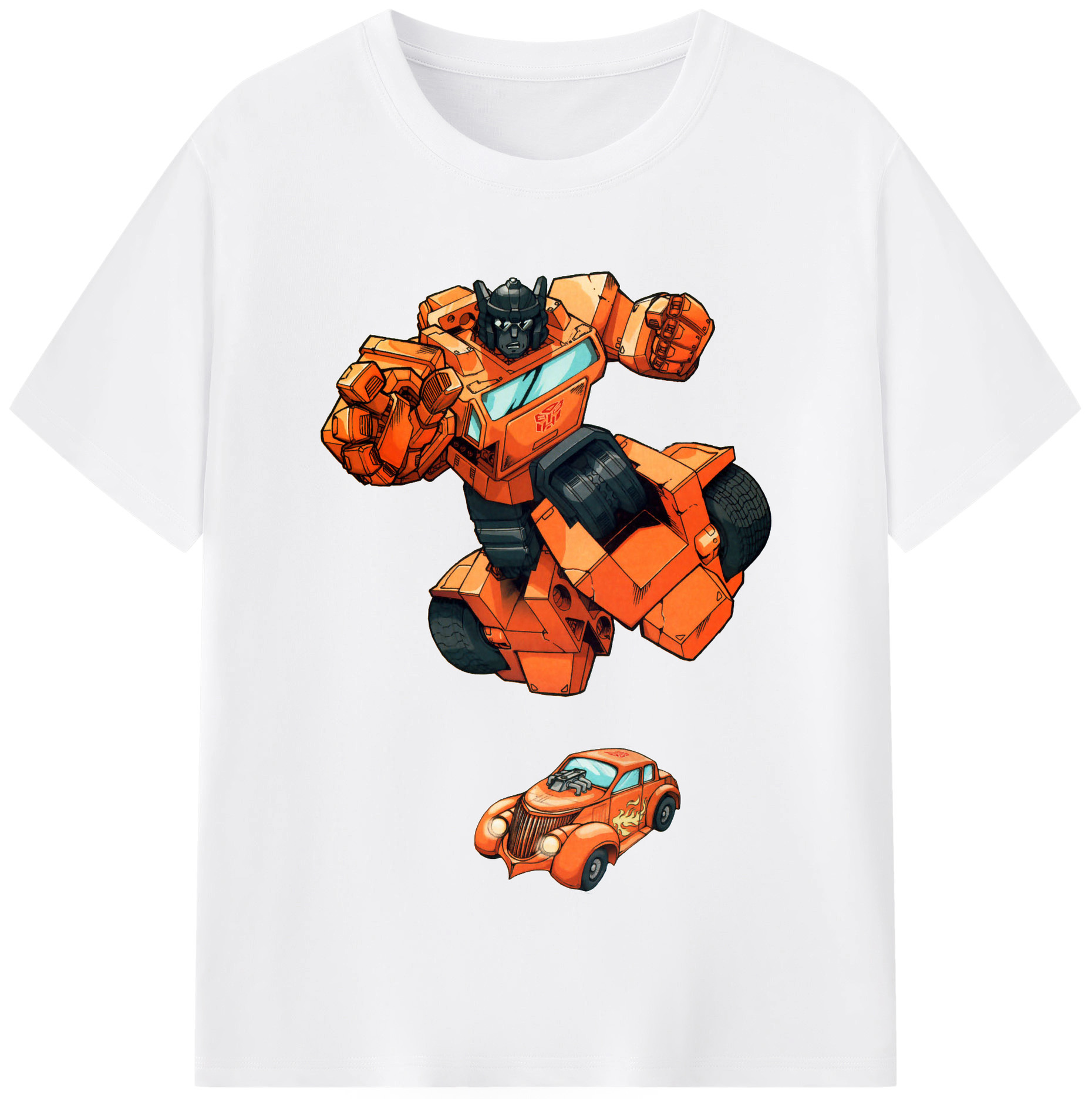 （画像用）  綿100％半袖Tシャツ（フロントプリント）