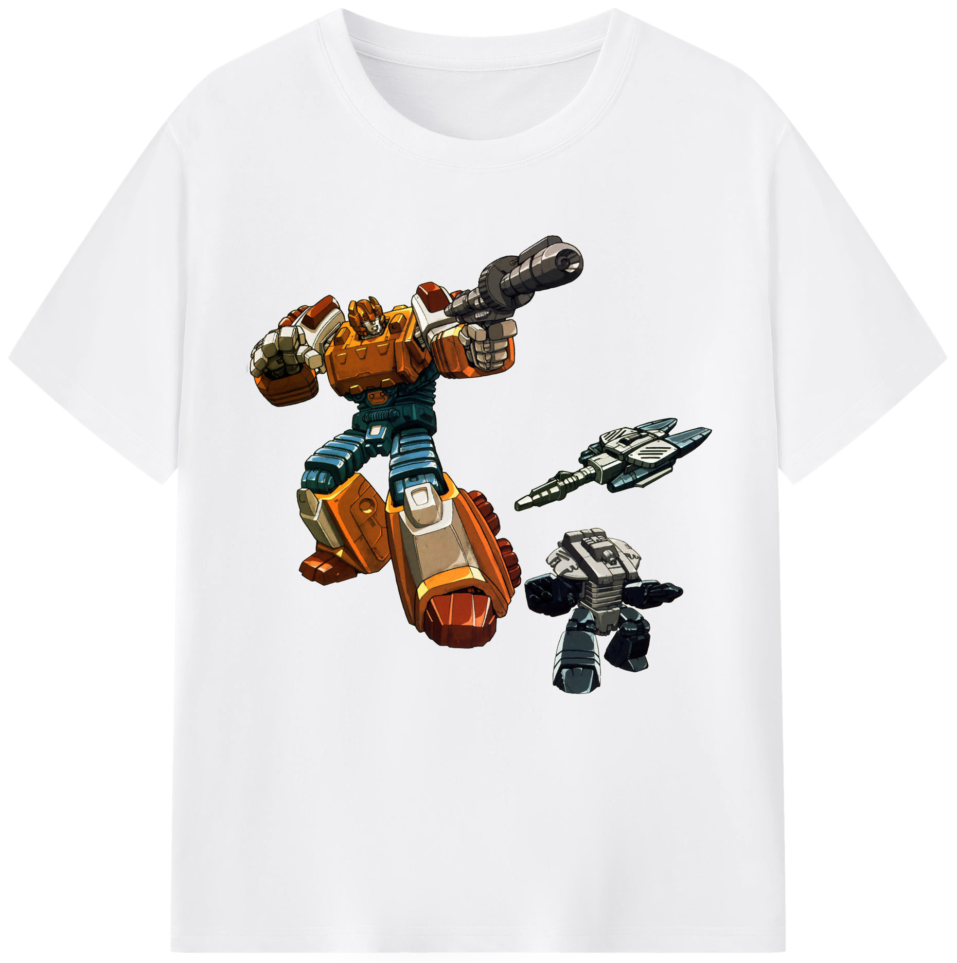 （画像用）  綿100％半袖Tシャツ（フロントプリント）