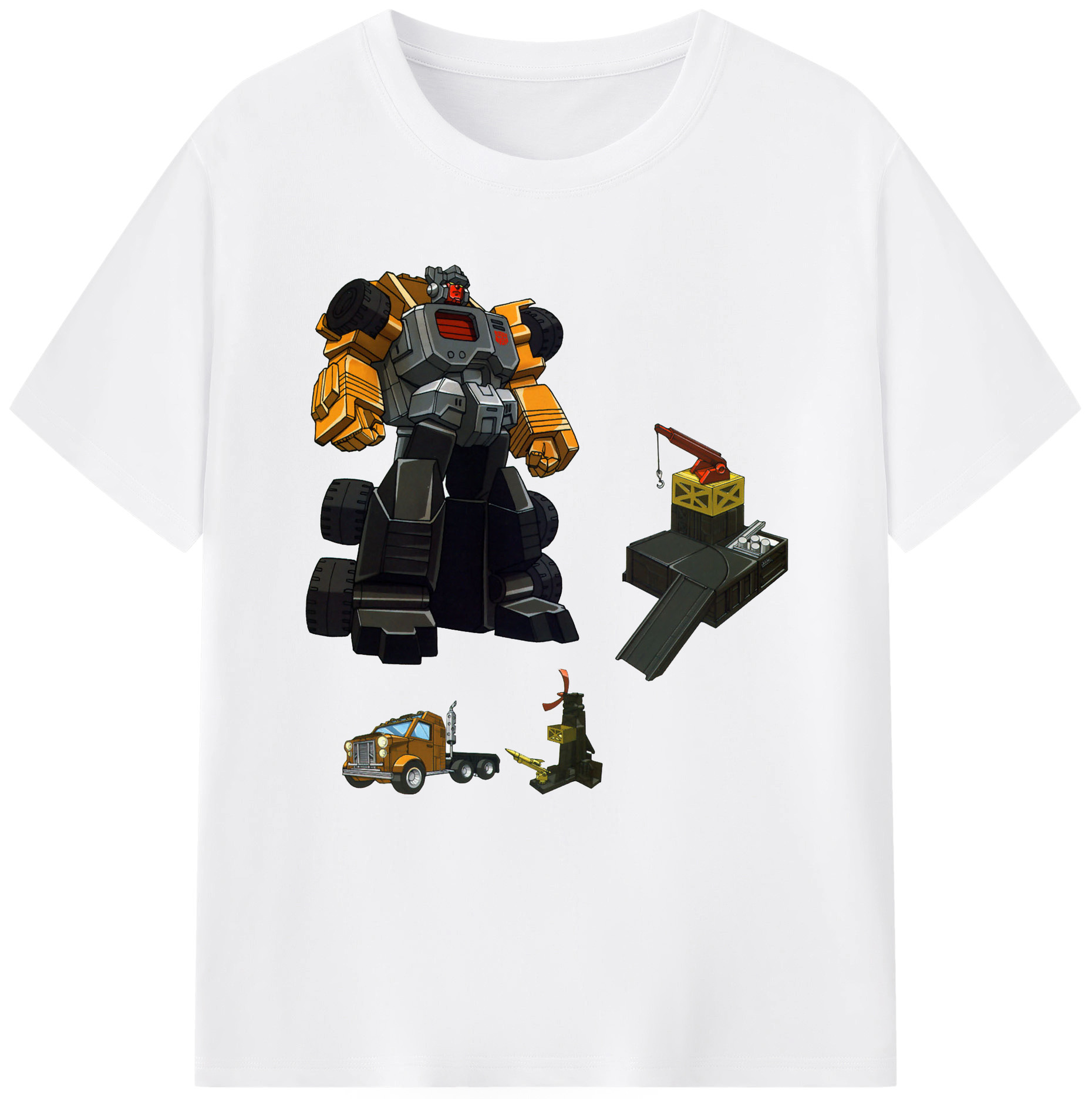 （画像用）  綿100％半袖Tシャツ（フロントプリント）