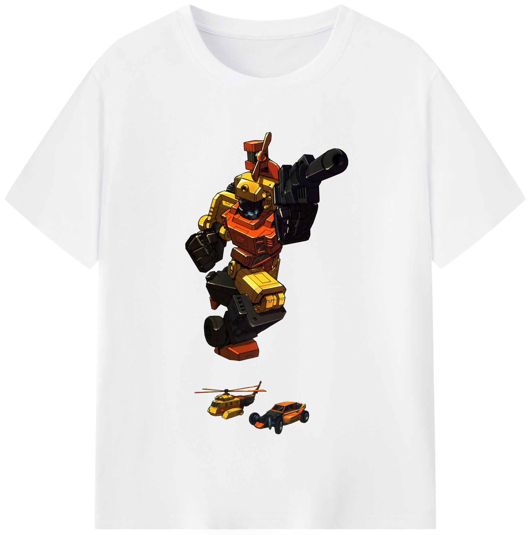 （画像用）  綿100％半袖Tシャツ（フロントプリント）