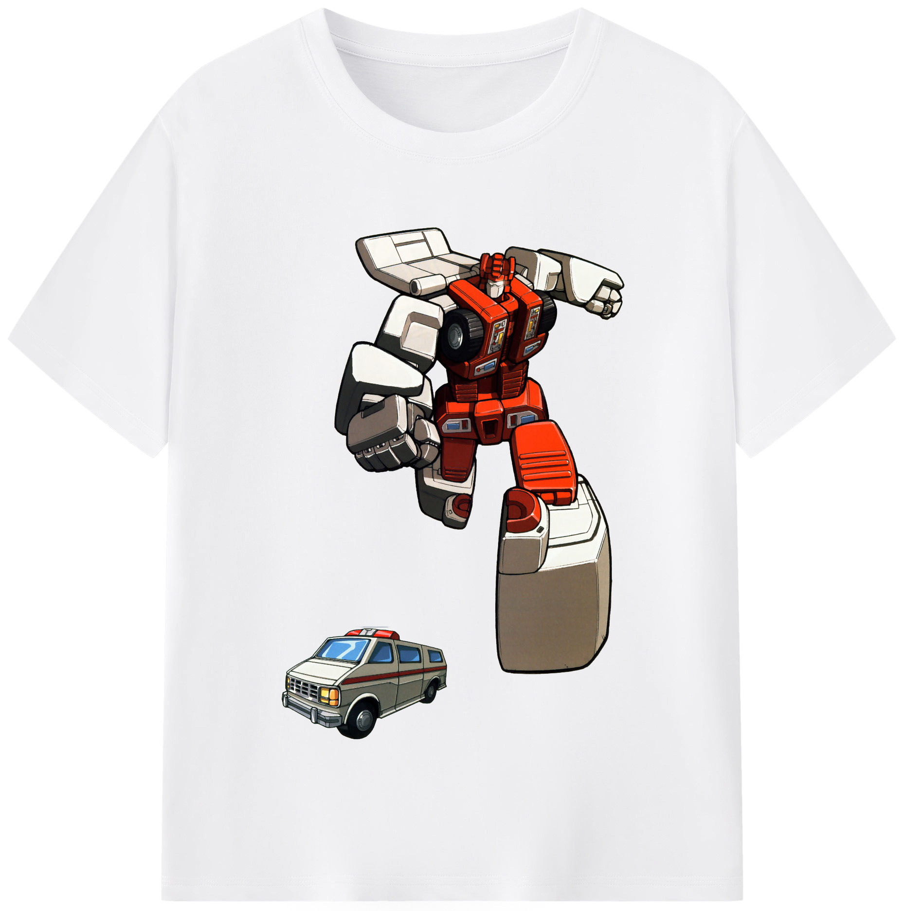 （画像用）  綿100％半袖Tシャツ（フロントプリント）