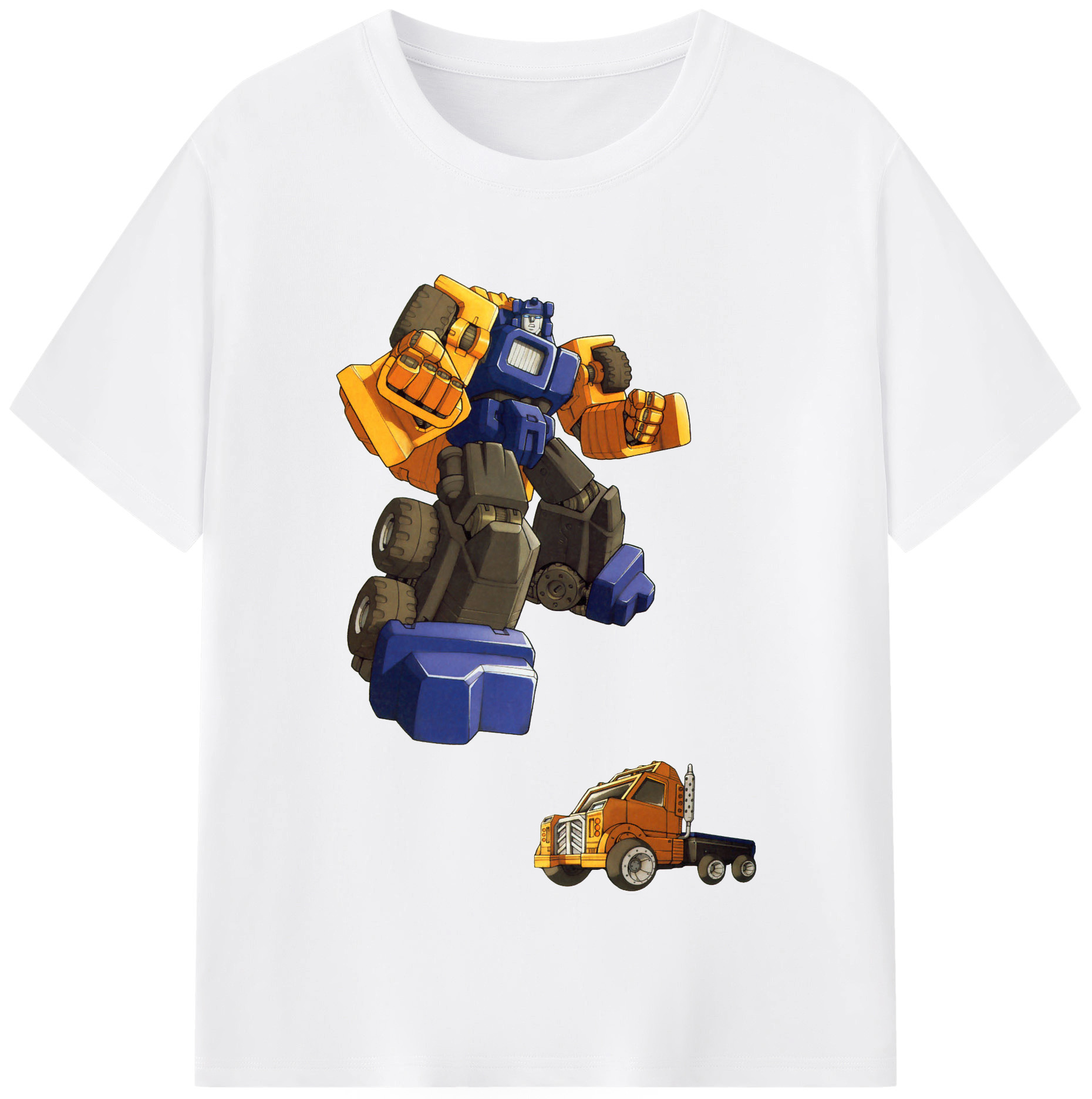 （画像用）  綿100％半袖Tシャツ（フロントプリント）