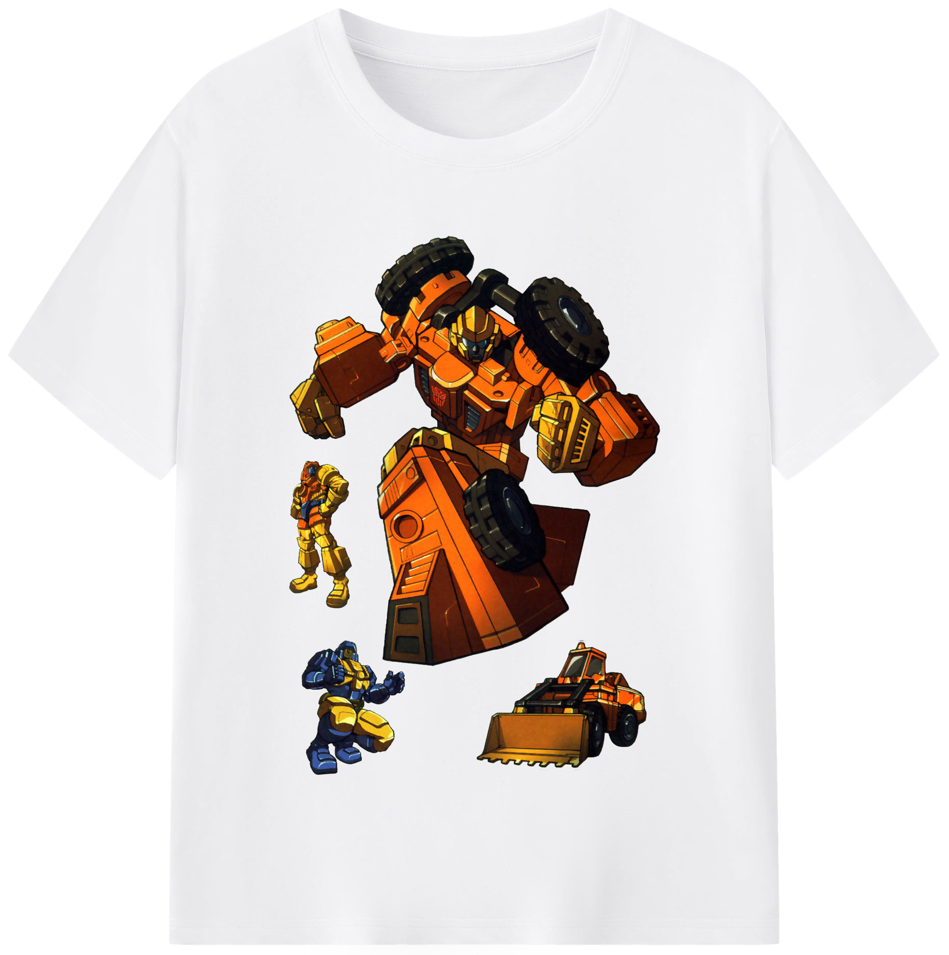 （画像用）  綿100％半袖Tシャツ（フロントプリント）