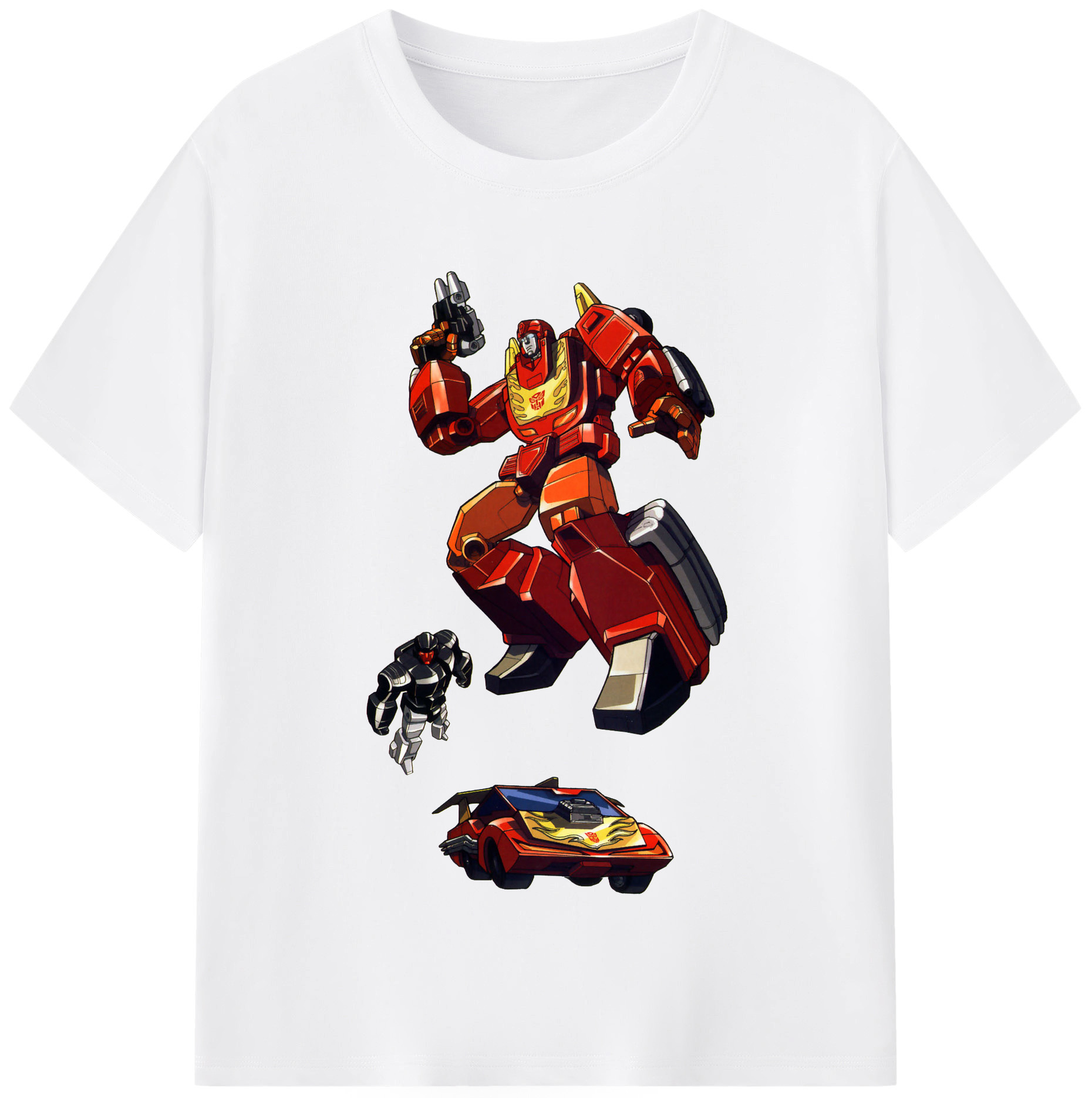 （画像用）  綿100％半袖Tシャツ（フロントプリント）