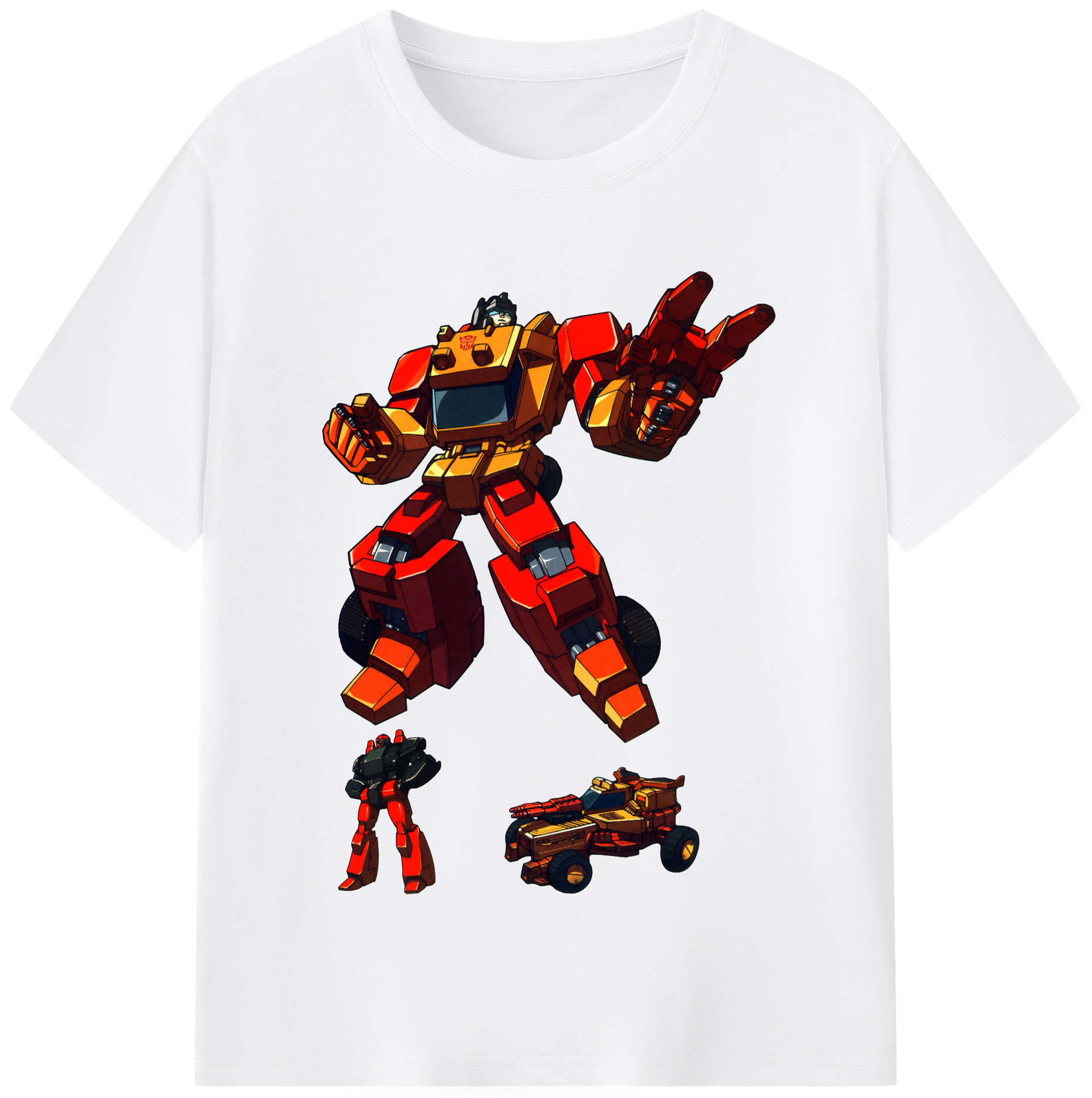 （画像用）  綿100％半袖Tシャツ（フロントプリント）