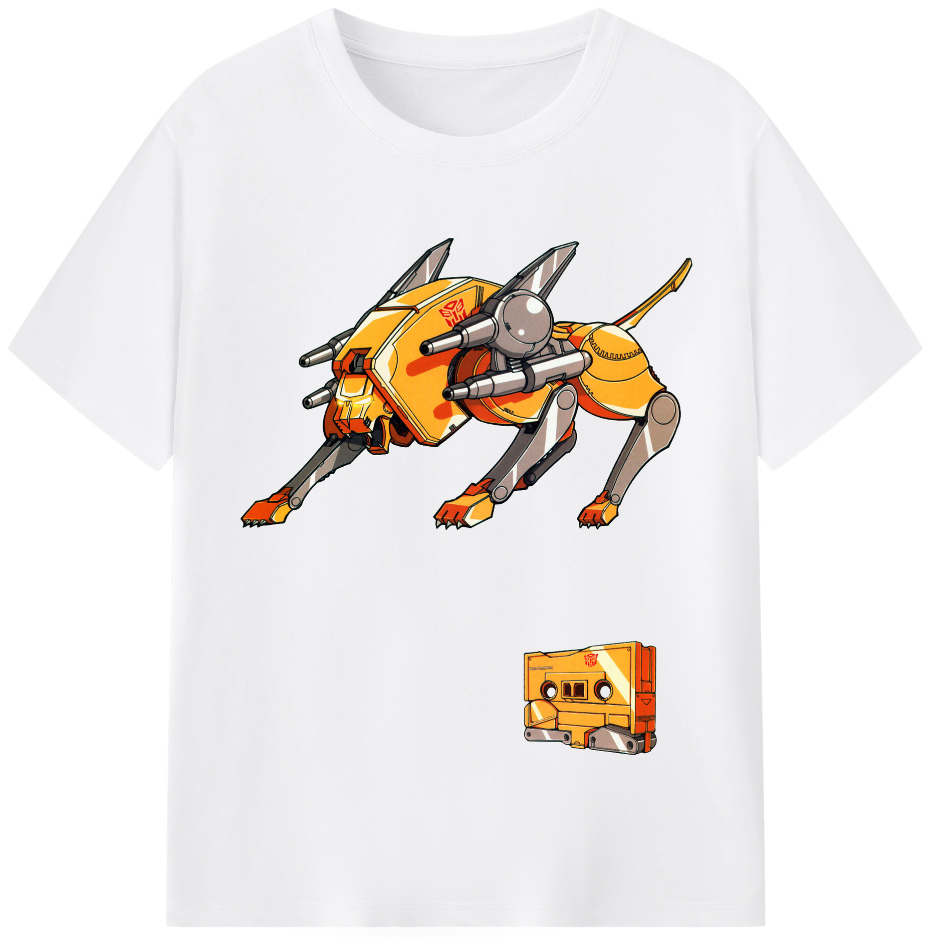 （画像用）  綿100％半袖Tシャツ（フロントプリント）