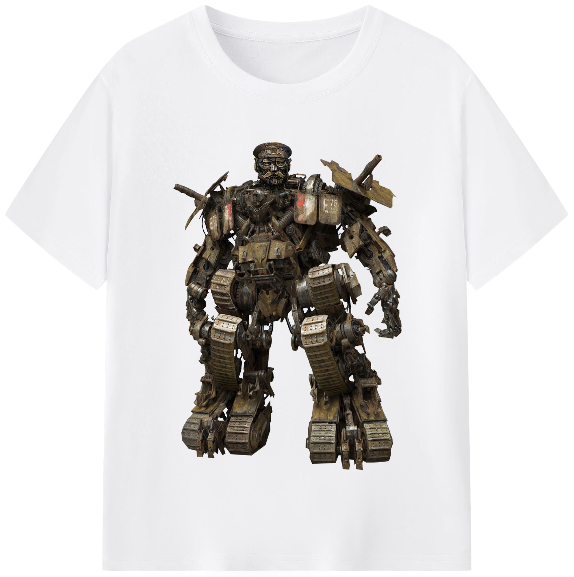 （画像用）  綿100％半袖Tシャツ（フロントプリント）