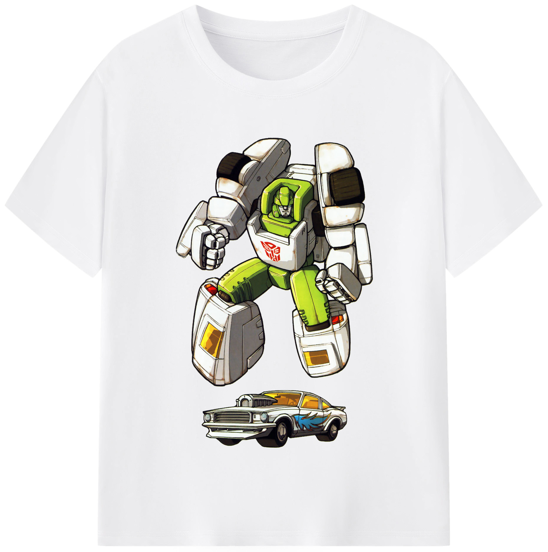 （画像用）  綿100％半袖Tシャツ（フロントプリント）