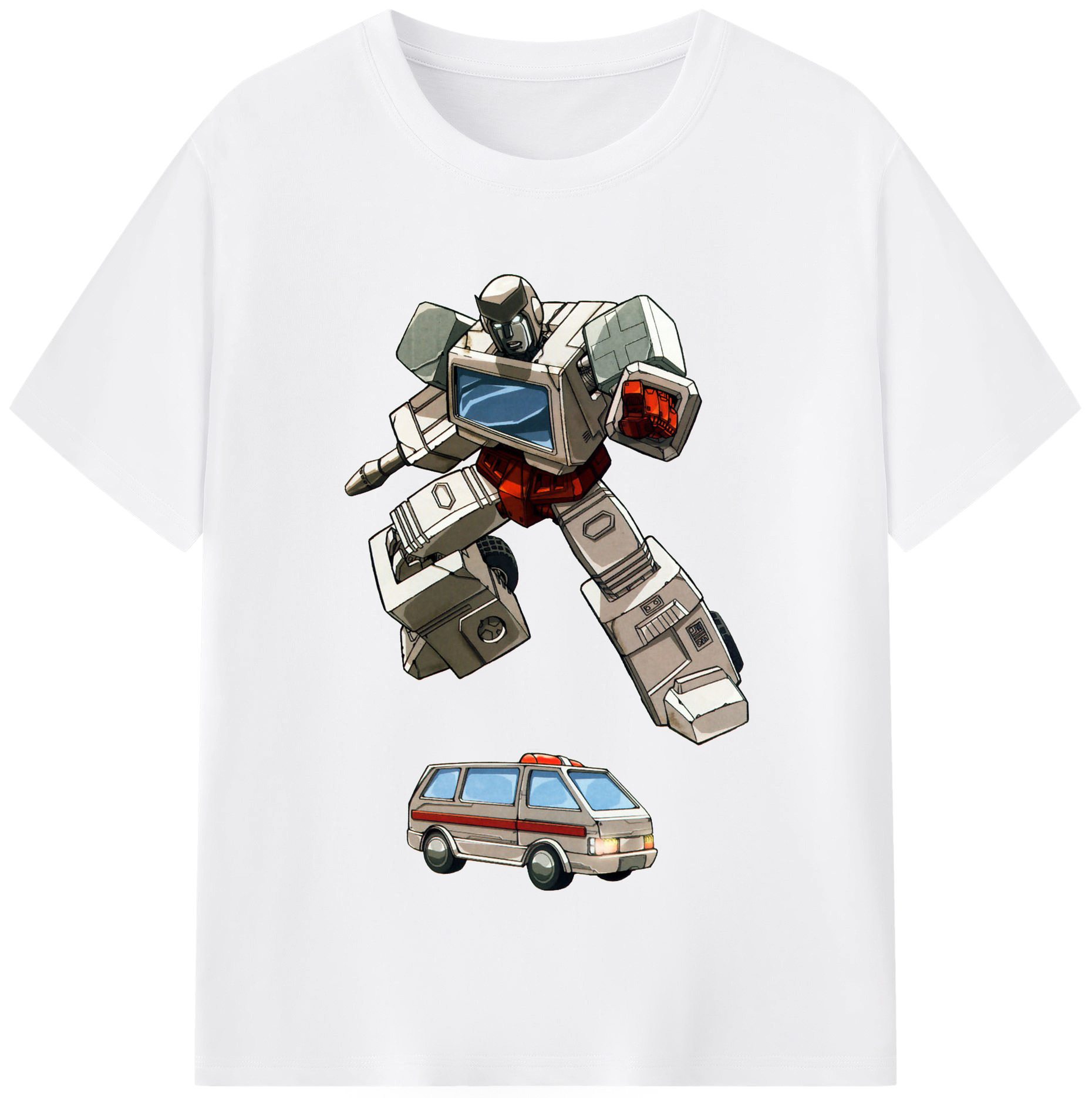 （画像用）  綿100％半袖Tシャツ（フロントプリント）