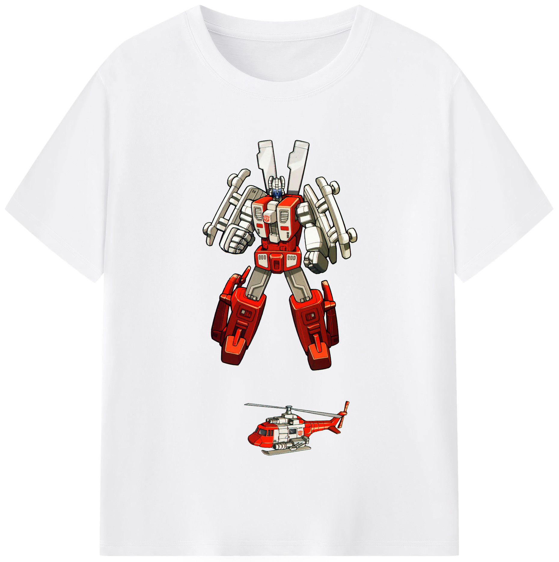 （画像用）  綿100％半袖Tシャツ（フロントプリント）
