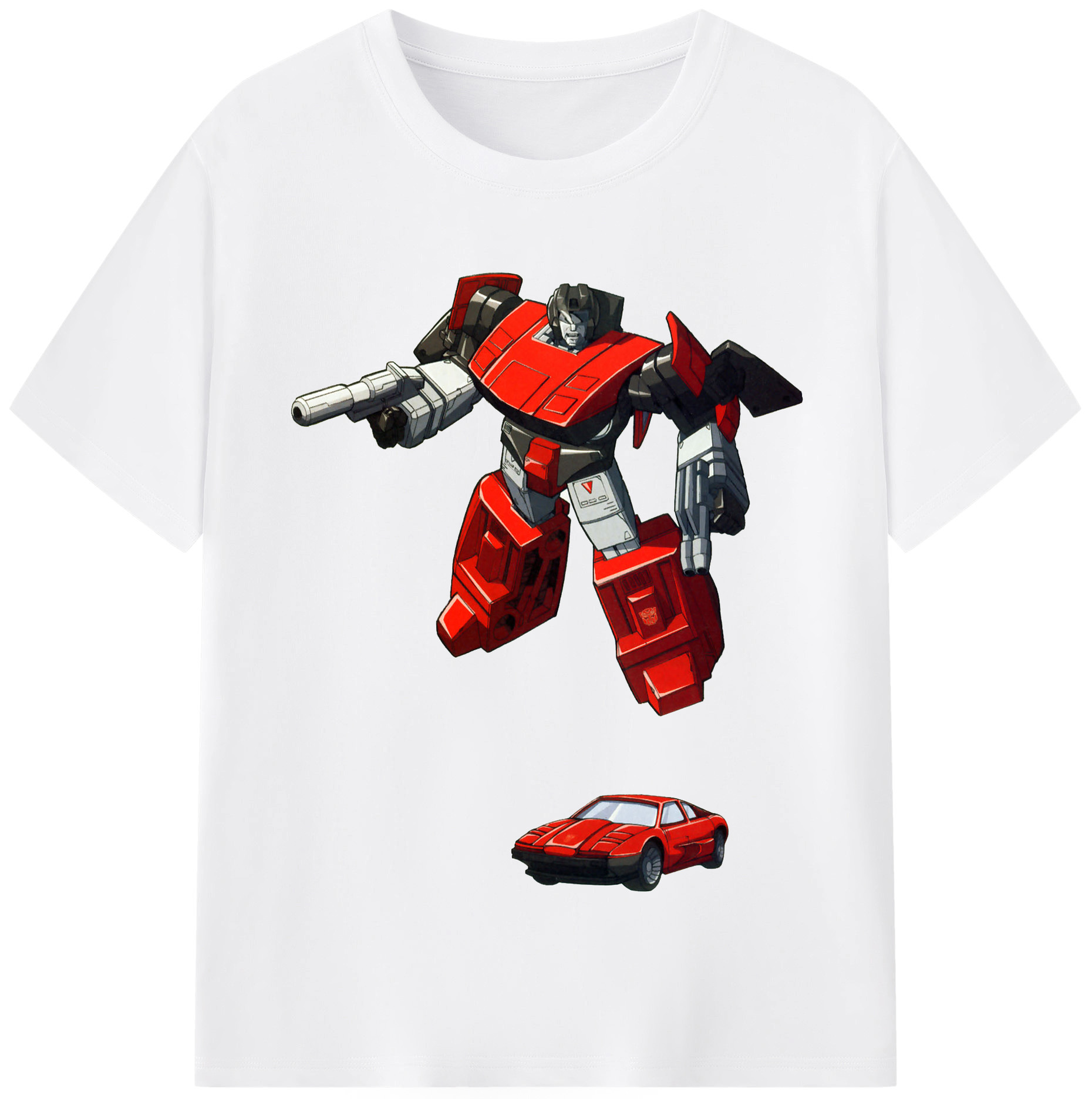 （画像用）  綿100％半袖Tシャツ（フロントプリント）