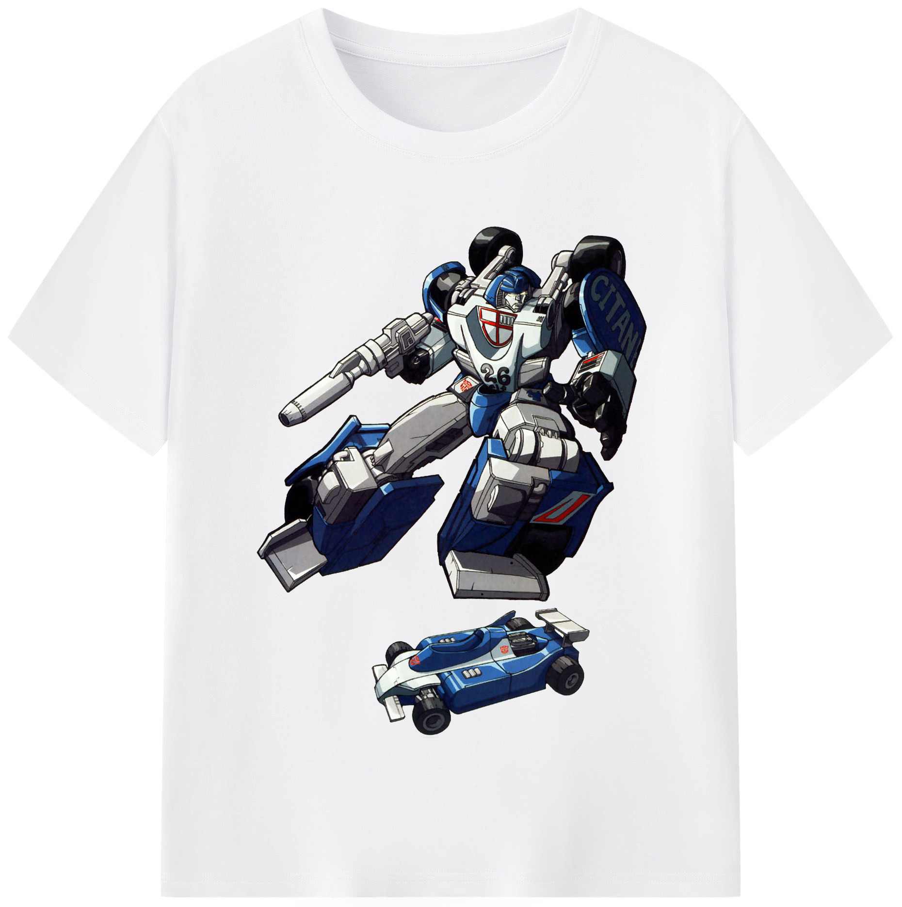 （画像用）  綿100％半袖Tシャツ（フロントプリント）